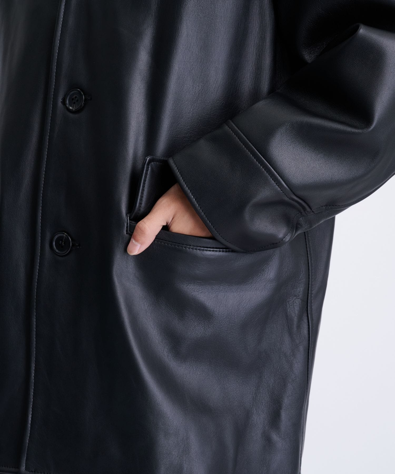 LEATHER COAT ( TYPE-2 )｜WACKO MARIA