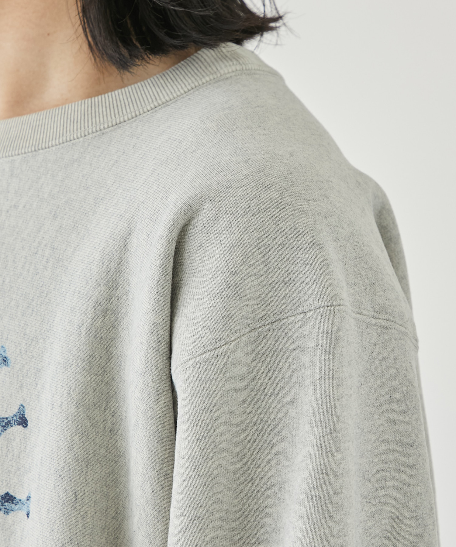 LOGO PRINTED SWEATSHIRT SUGARHILL