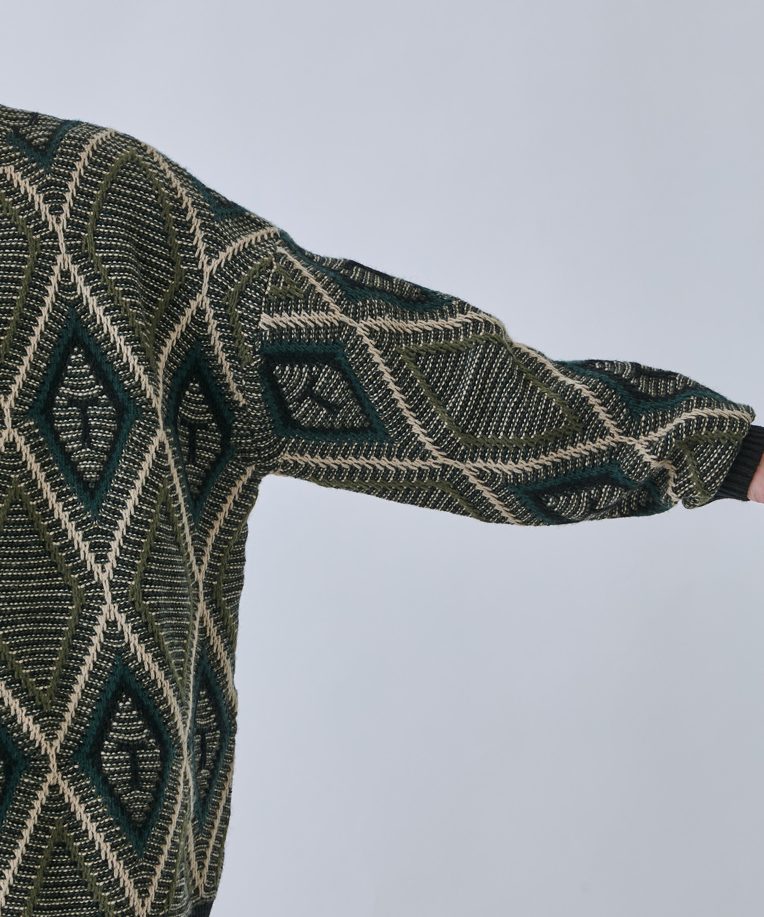 Diamond pull over knit TTT MSW
