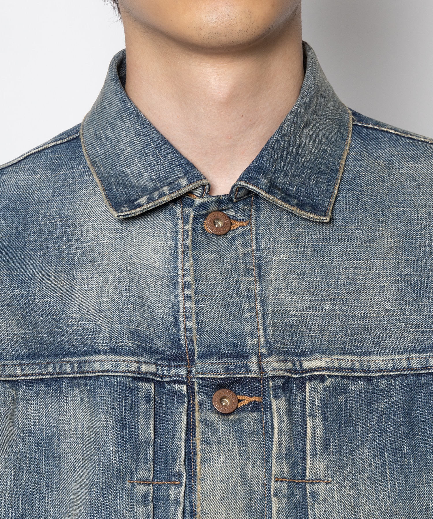 FADED MODERN DENIM JACKET SUGARHILL