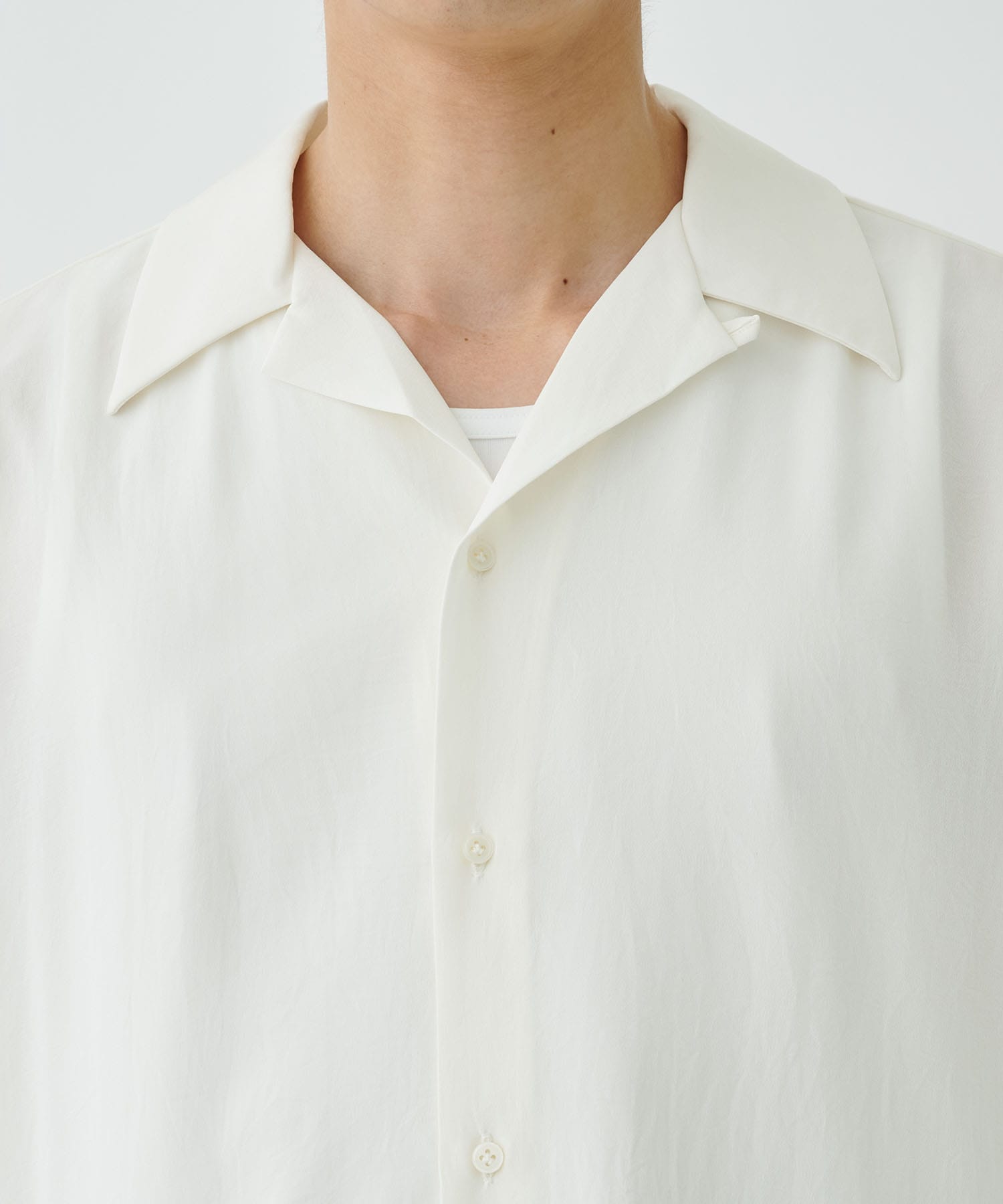 OPEN COLLAR S/S SHIRT RAINMAKER