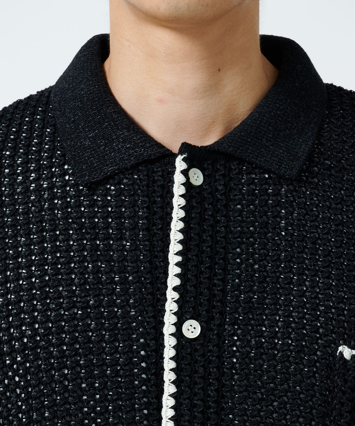 SHELL STITCH MESH KNIT SHIRTS DISCOVERED