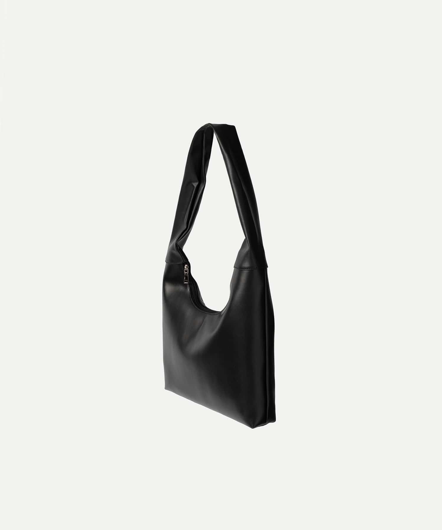 Oversize leather shoulder bag STUDIOUS