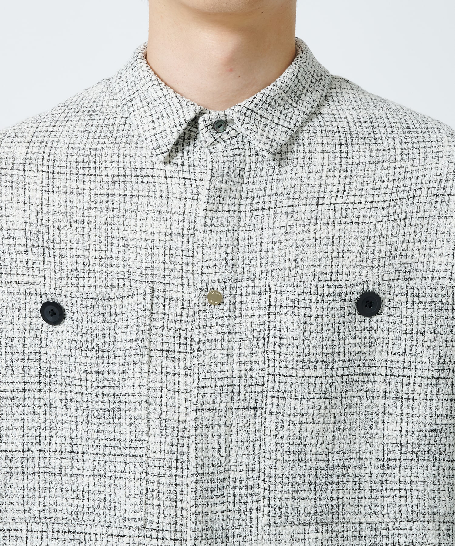 Butcher Tweed Big Pocket Shirt CULLNI