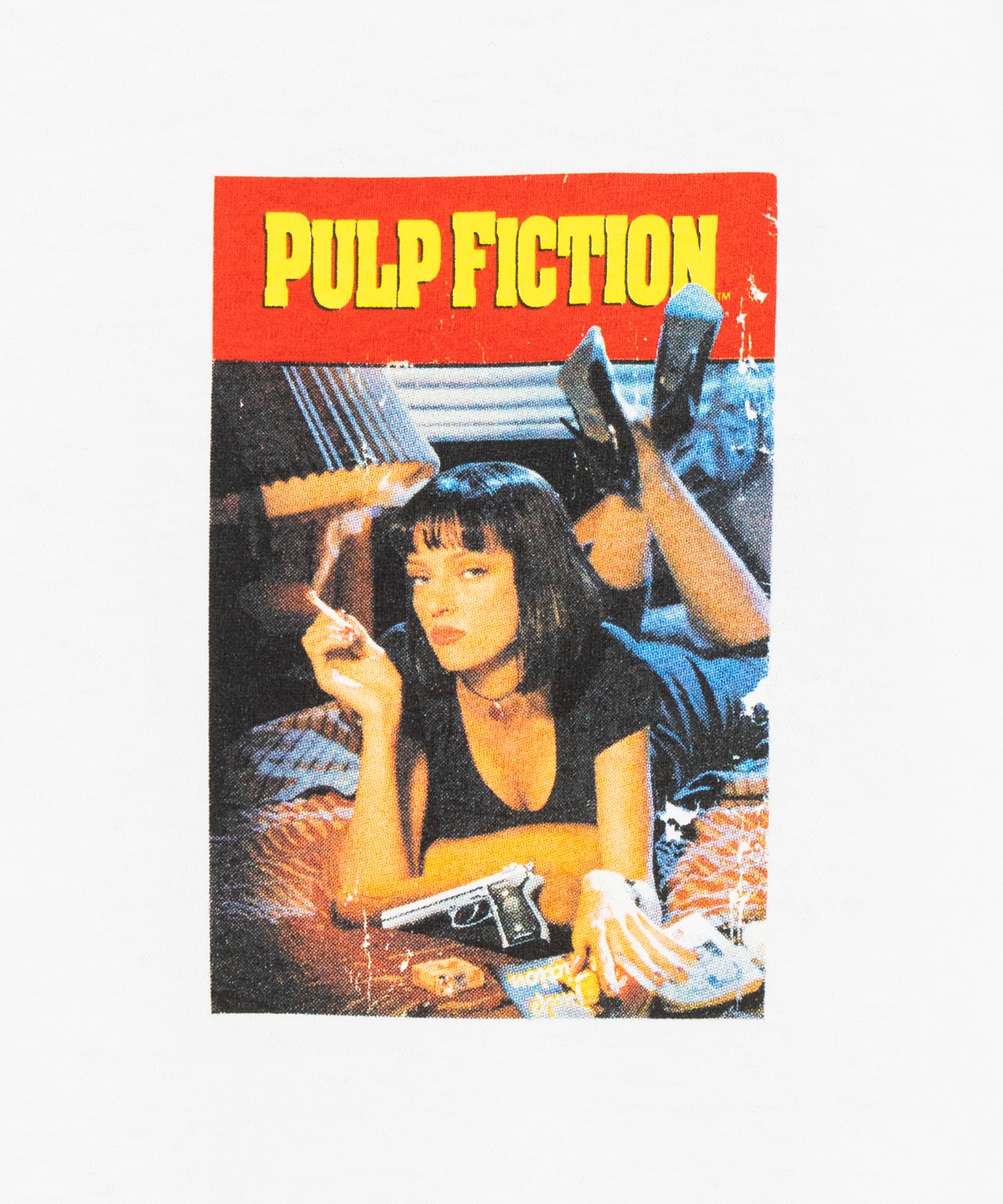 PULP FICTION / CREW NECK T-SHIRT ( TYPE-5 ) WACKO MARIA