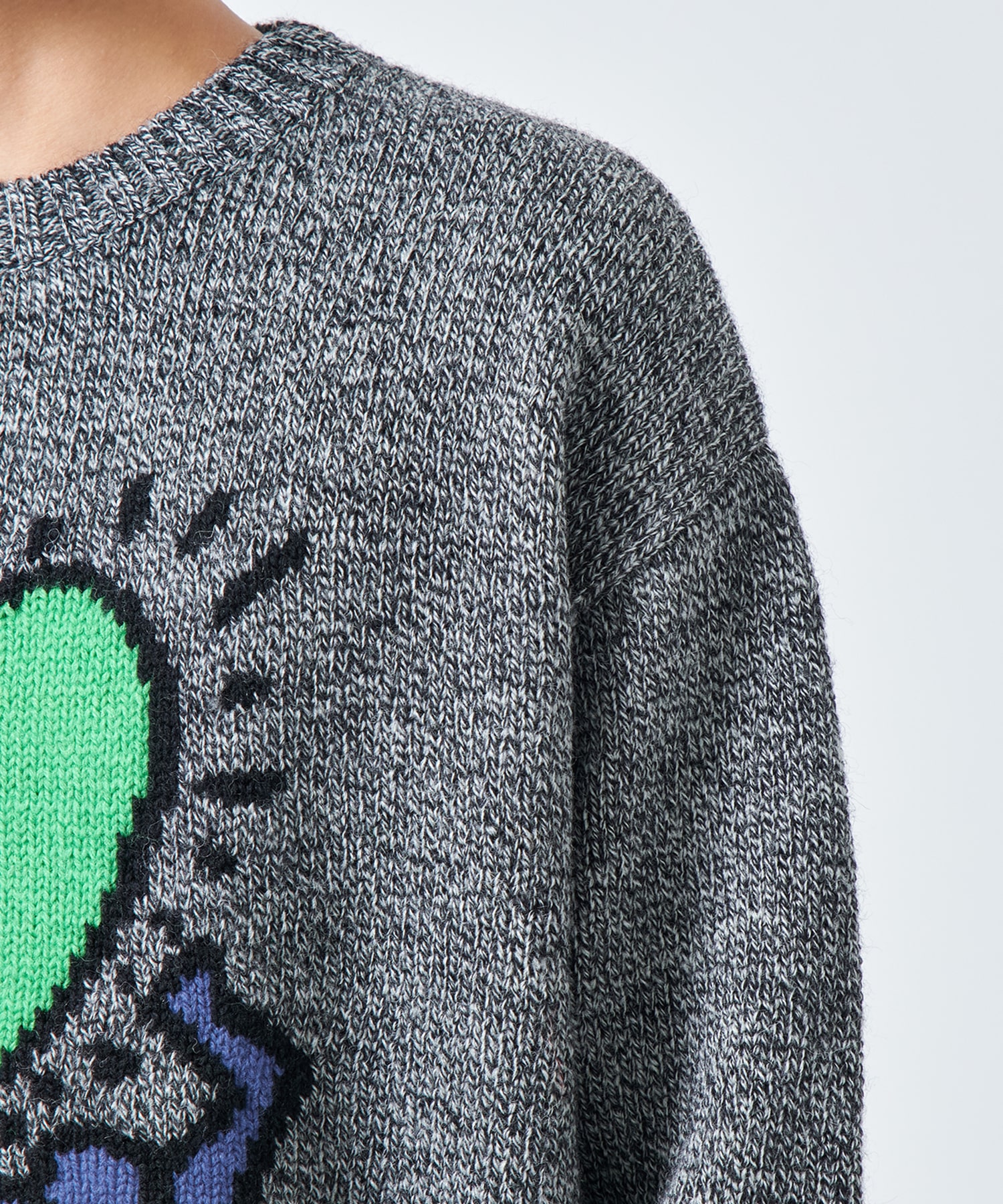 KEITH HARING / CREW NECK SWEATER ( TYPE-2 ) WACKO MARIA