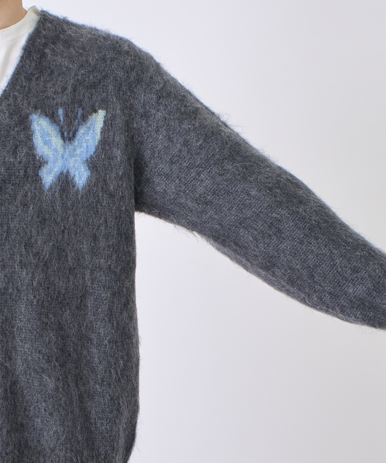 〈別注〉 Mohair Cardigan - Papillon1 NEEDLES