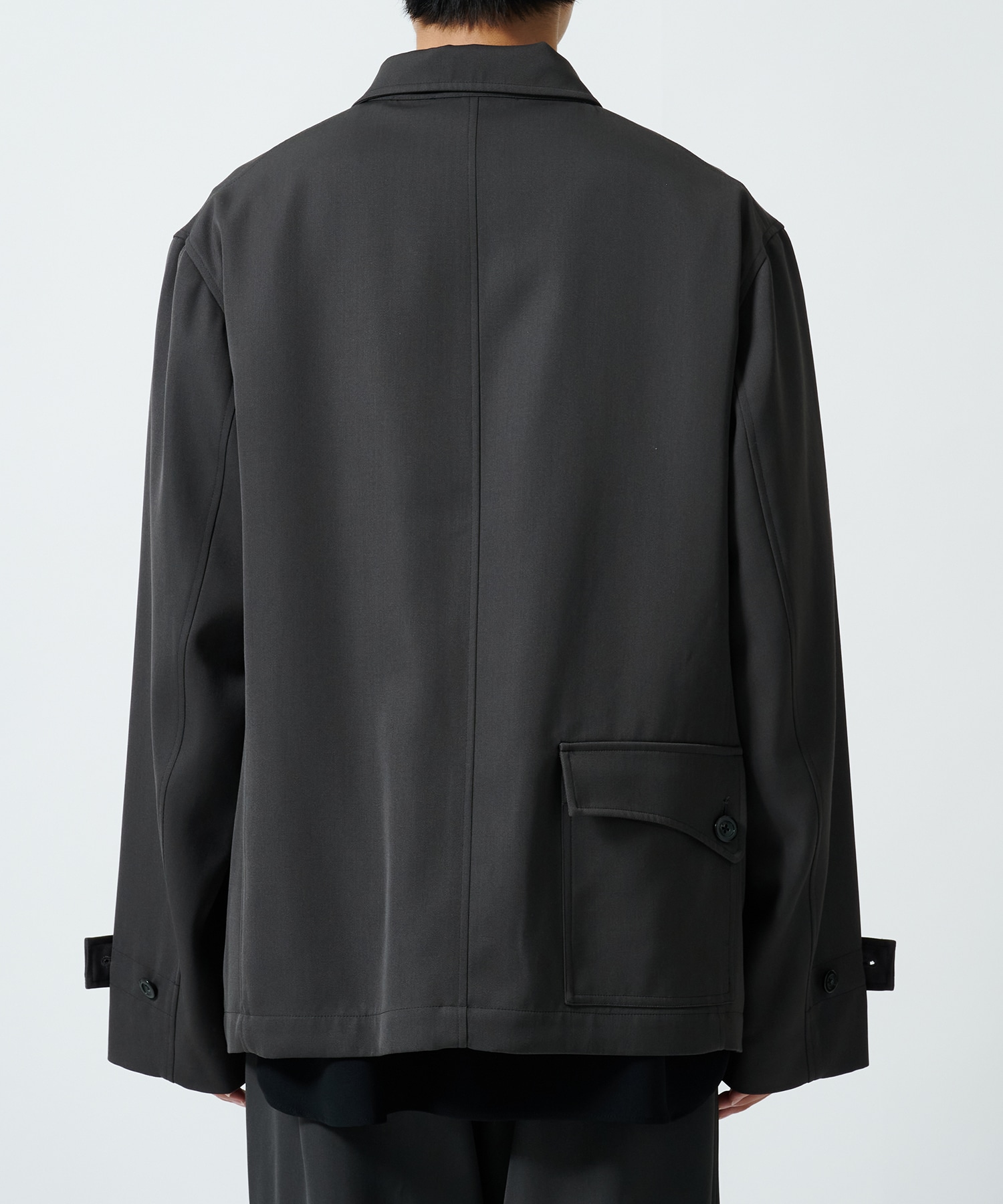 Curve Stand Collar Blouson UJOH HOMME