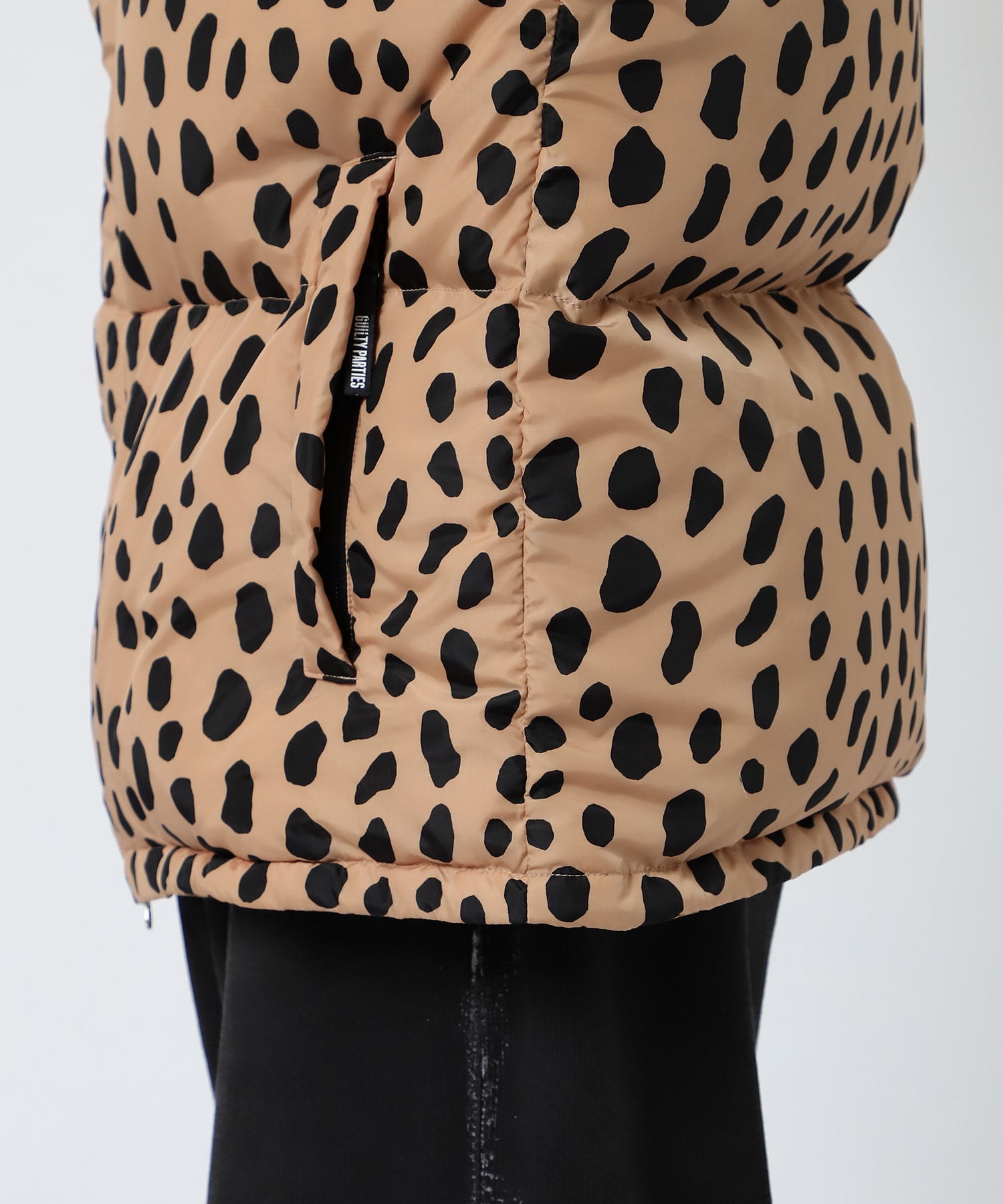 LEOPARD DOWN JACKET WACKO MARIA