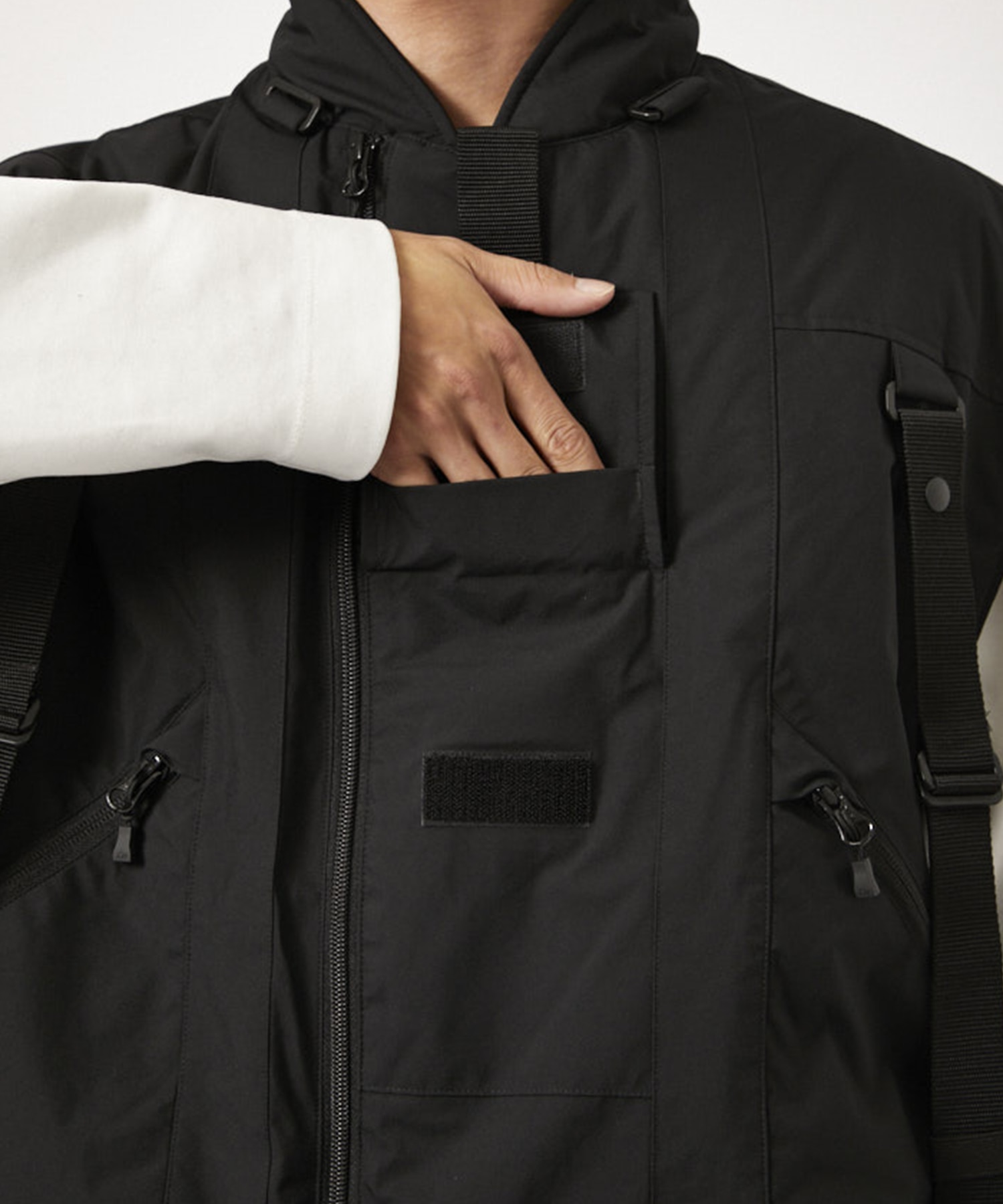 WINDSTOPPER BY GORE-TEX LABS 3L×PRIMALOFT  COAST GUARD VES D-VEC