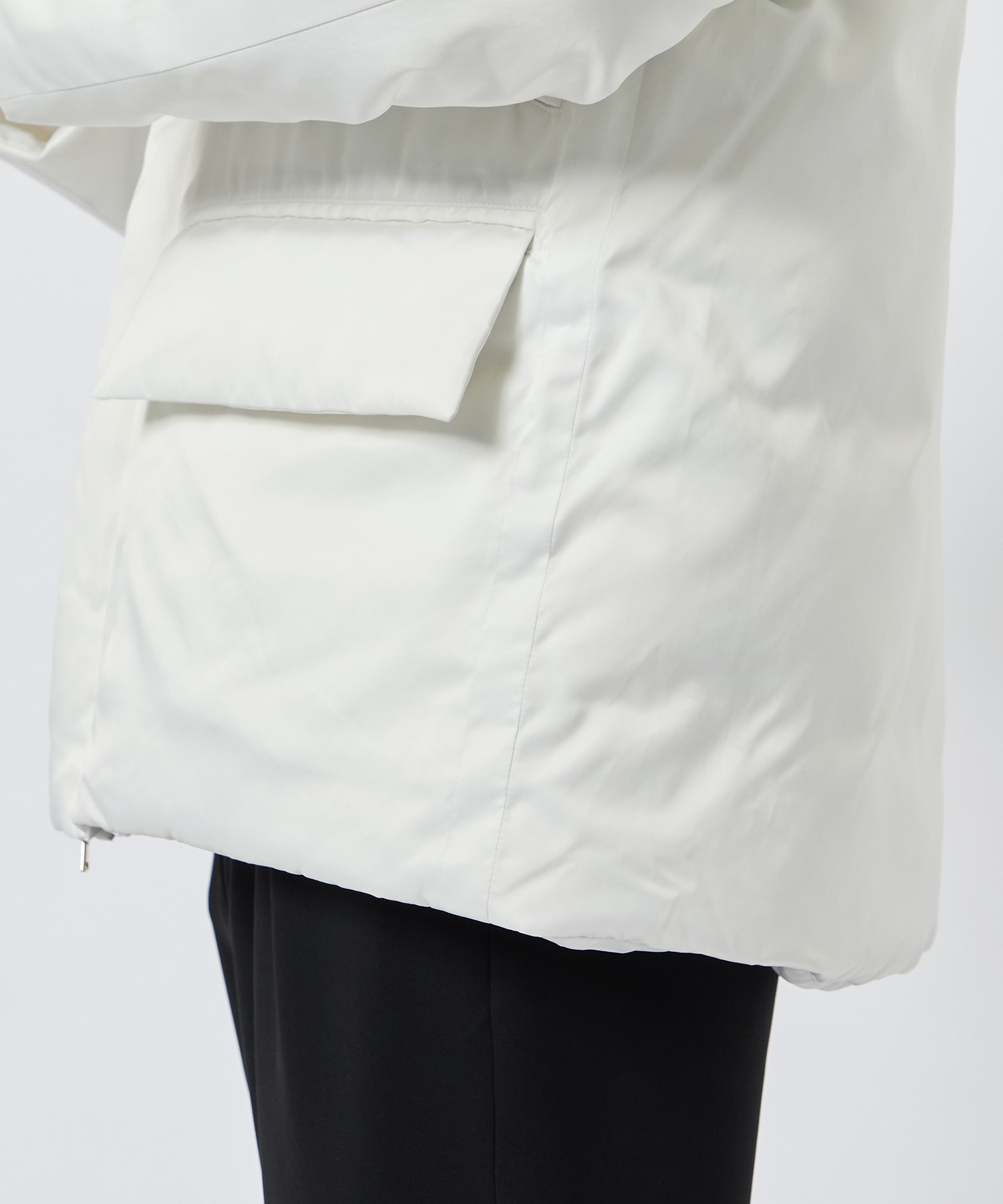 High Conpression Taffeta Removable Sleeves Down Jacket CULLNI