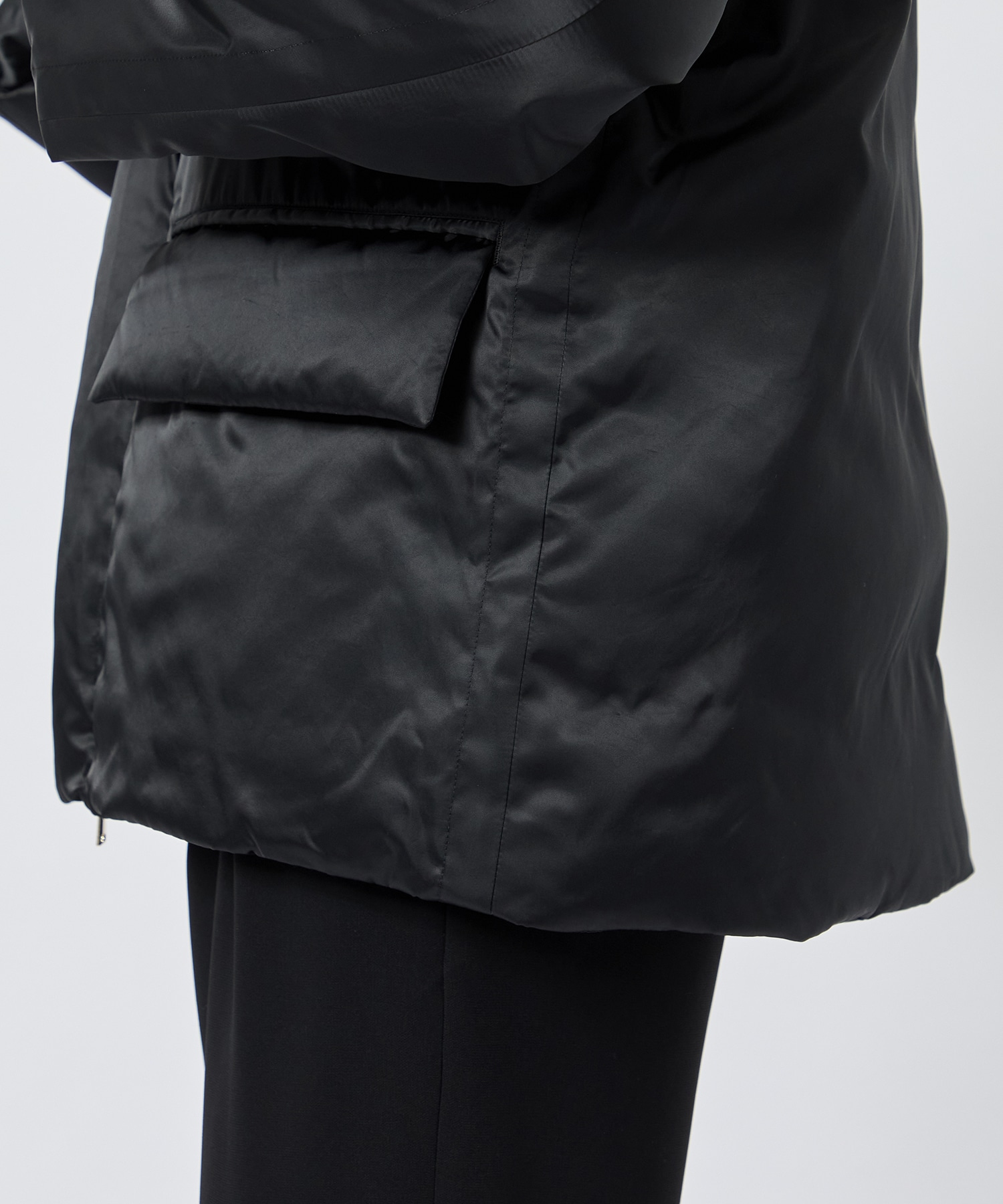 High Conpression Taffeta Removable Sleeves Down Jacket CULLNI