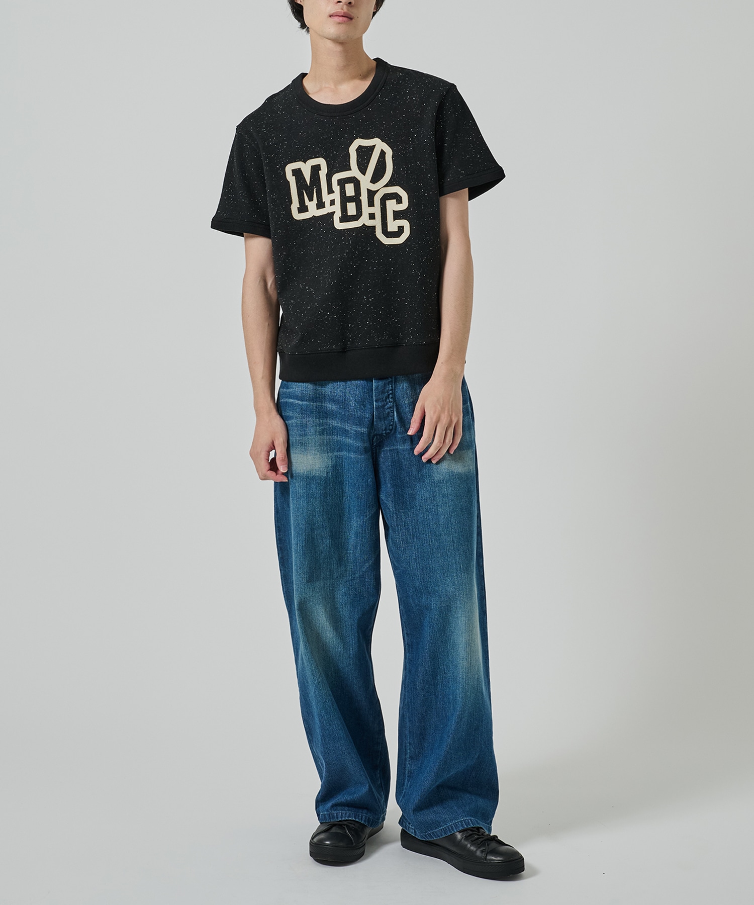 M.B.C. HALF SLEEVE SWEAT SHIRT MASU