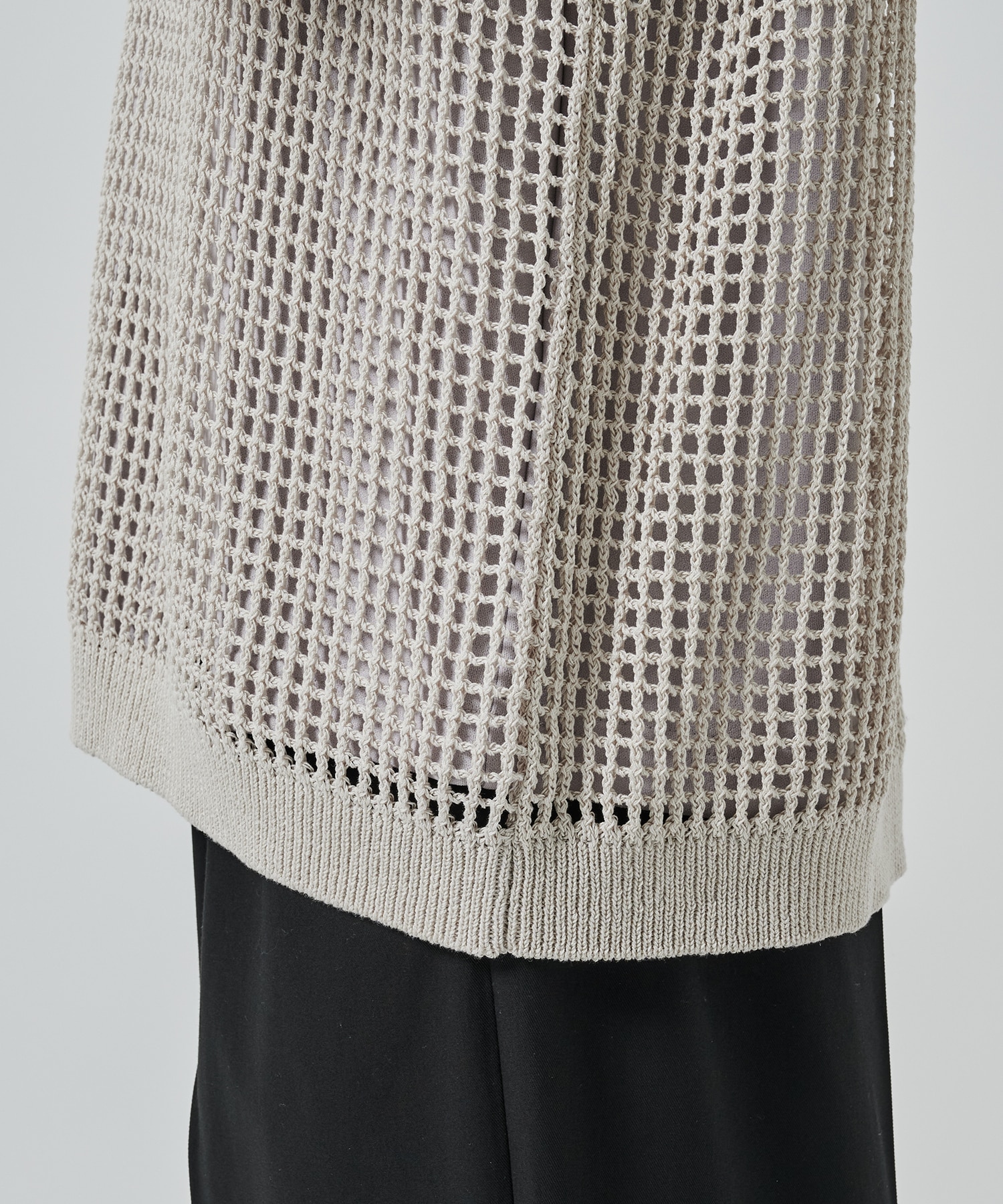 MESH LAYERED TANK TOP SHAREEF