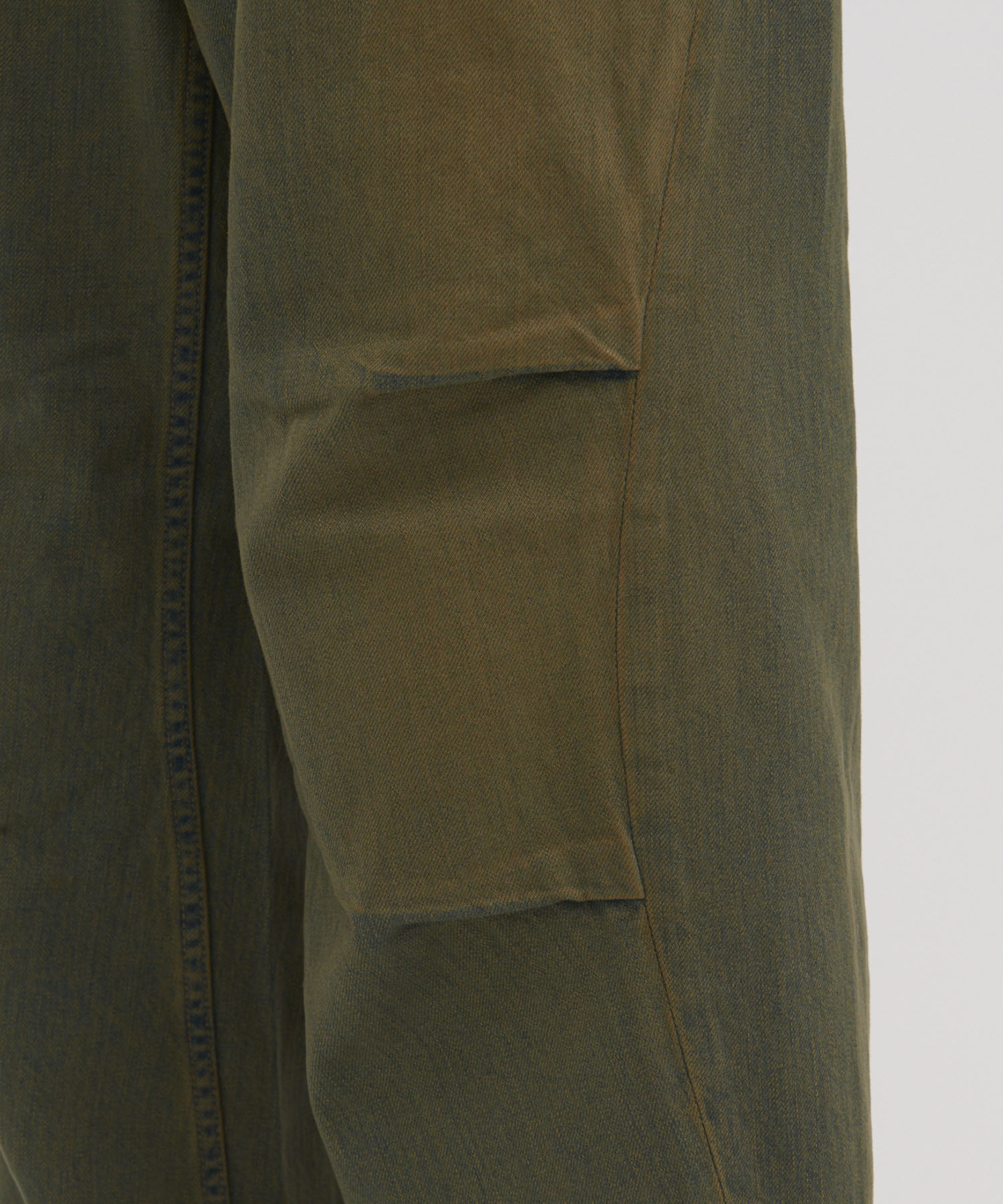 DRAPE OVER DENIM PANTS JieDa