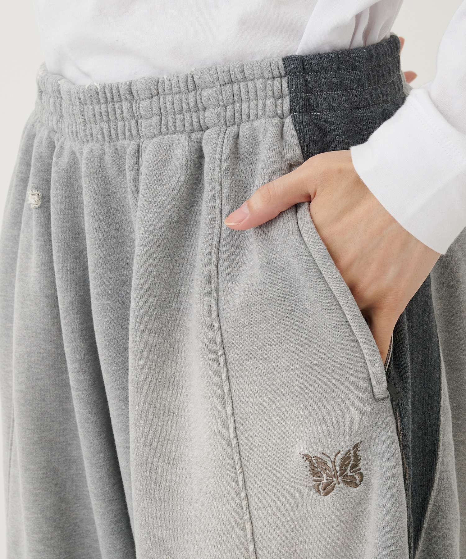 〈別注〉H.D.2-Tone Sweat Pants NEEDLES