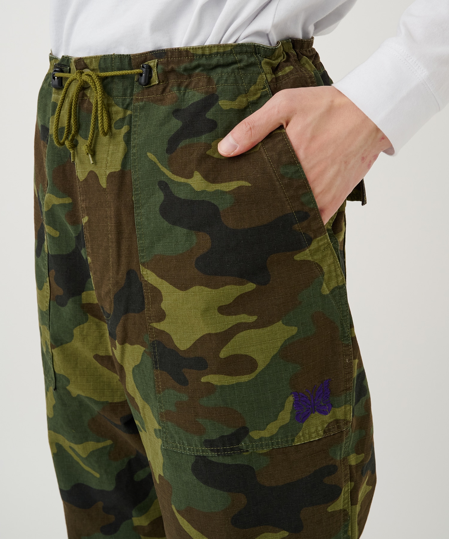 S/F Pant - Cotton Ripstop/Camo NEEDLES