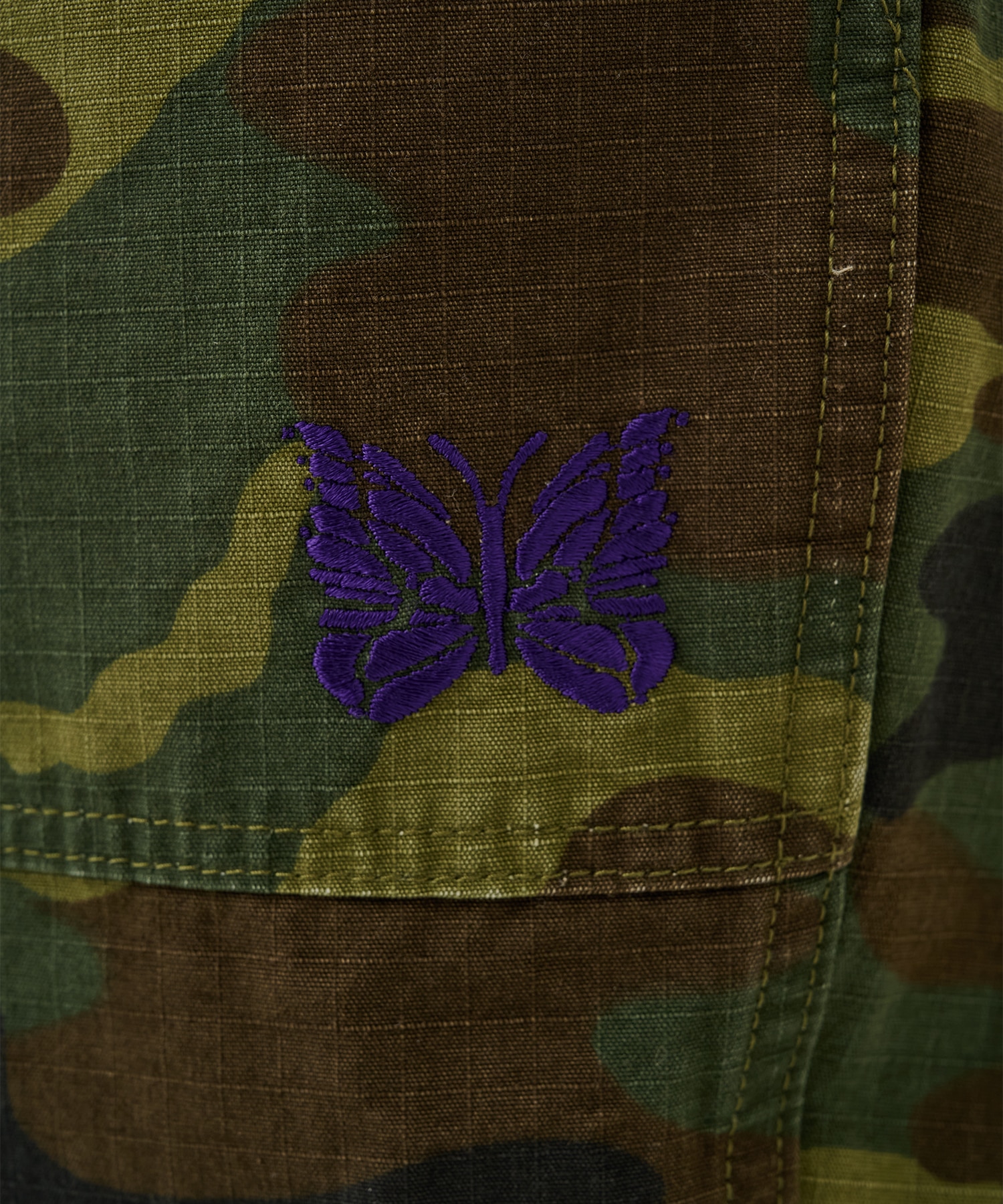 S/F Pant - Cotton Ripstop/Camo NEEDLES