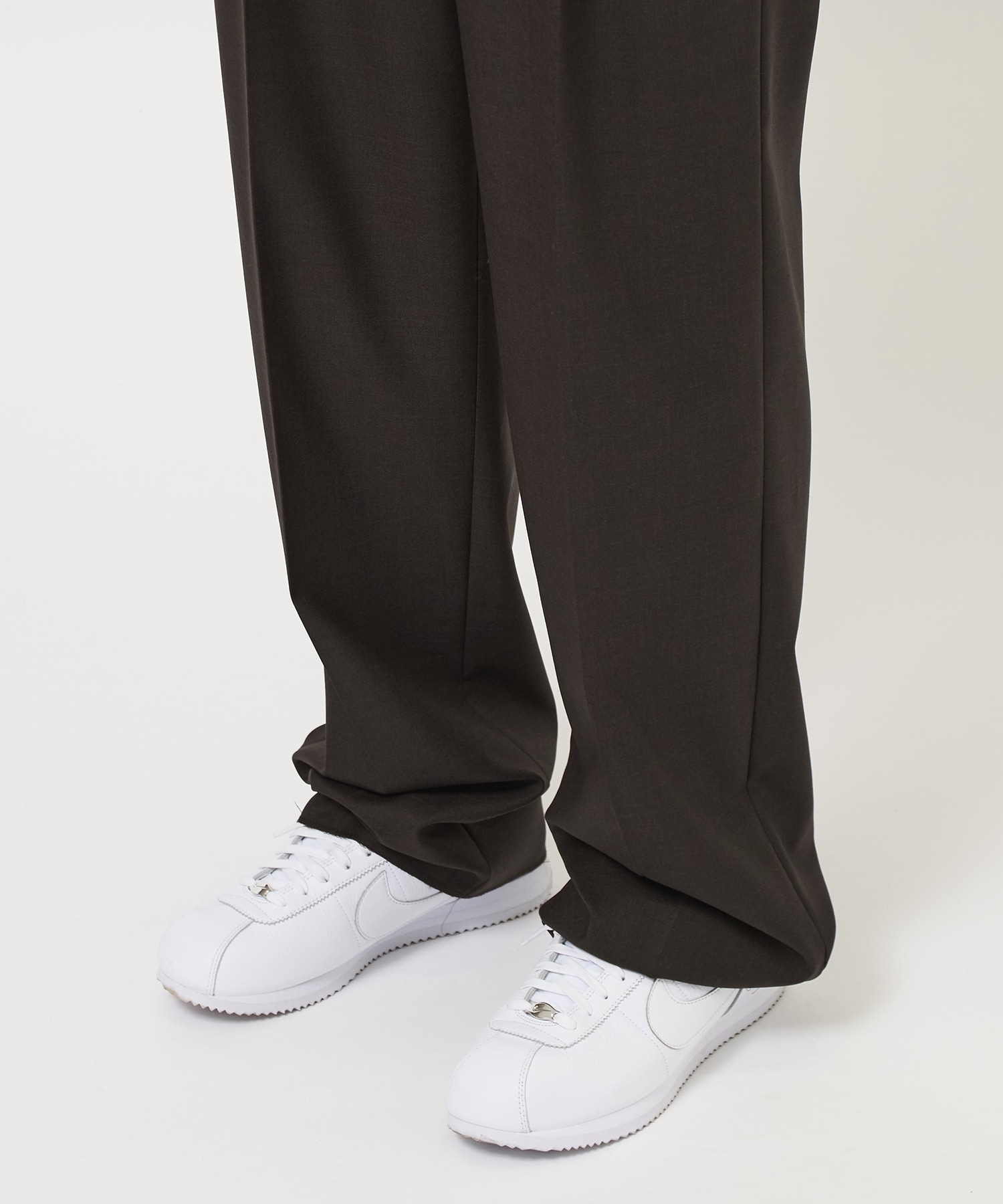 WOOL PLEATED TROUSERS JOHN LAWRENCE SULLIVAN