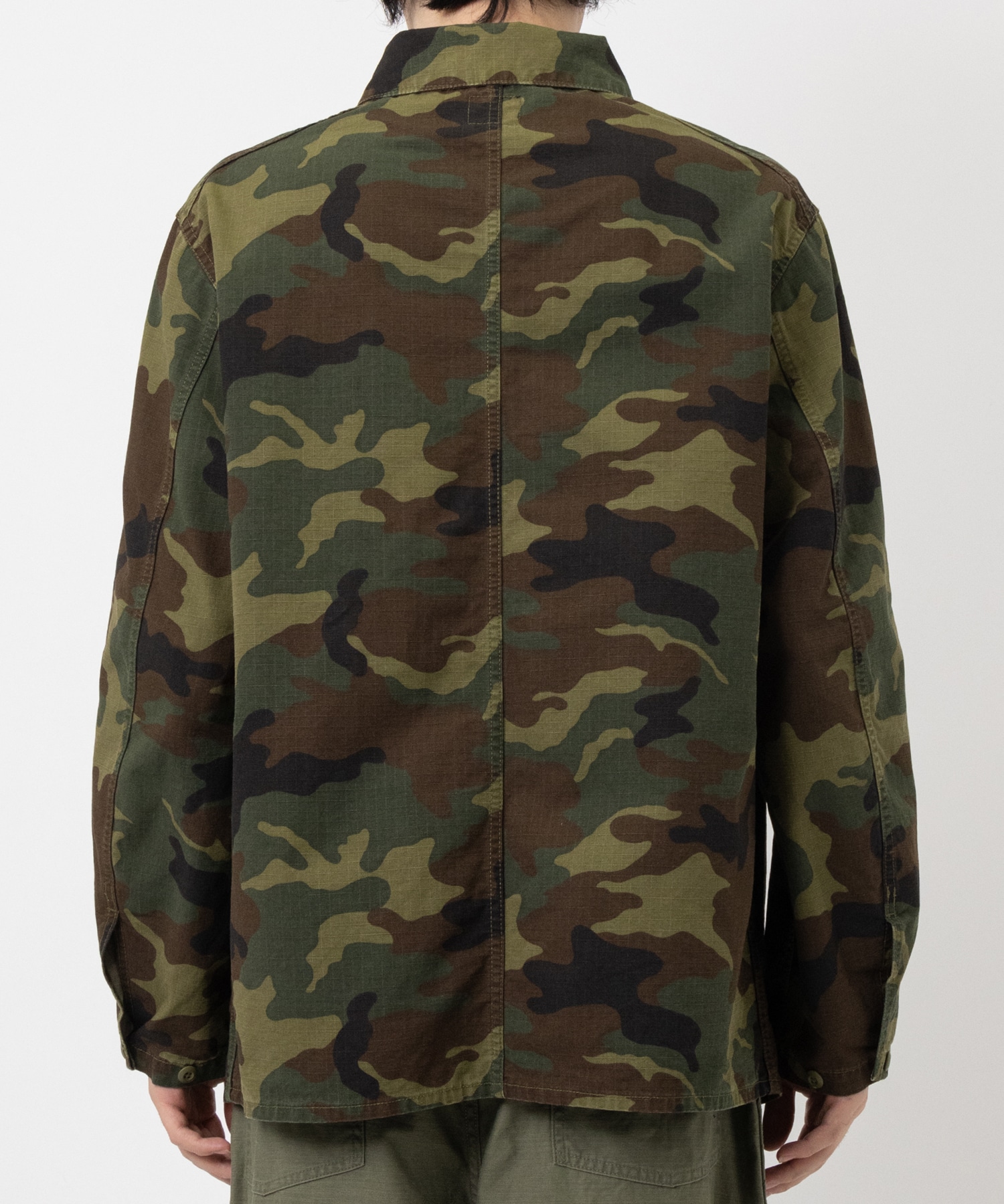 D.N. Coverall - Cotton Ripstop/Camo NEEDLES