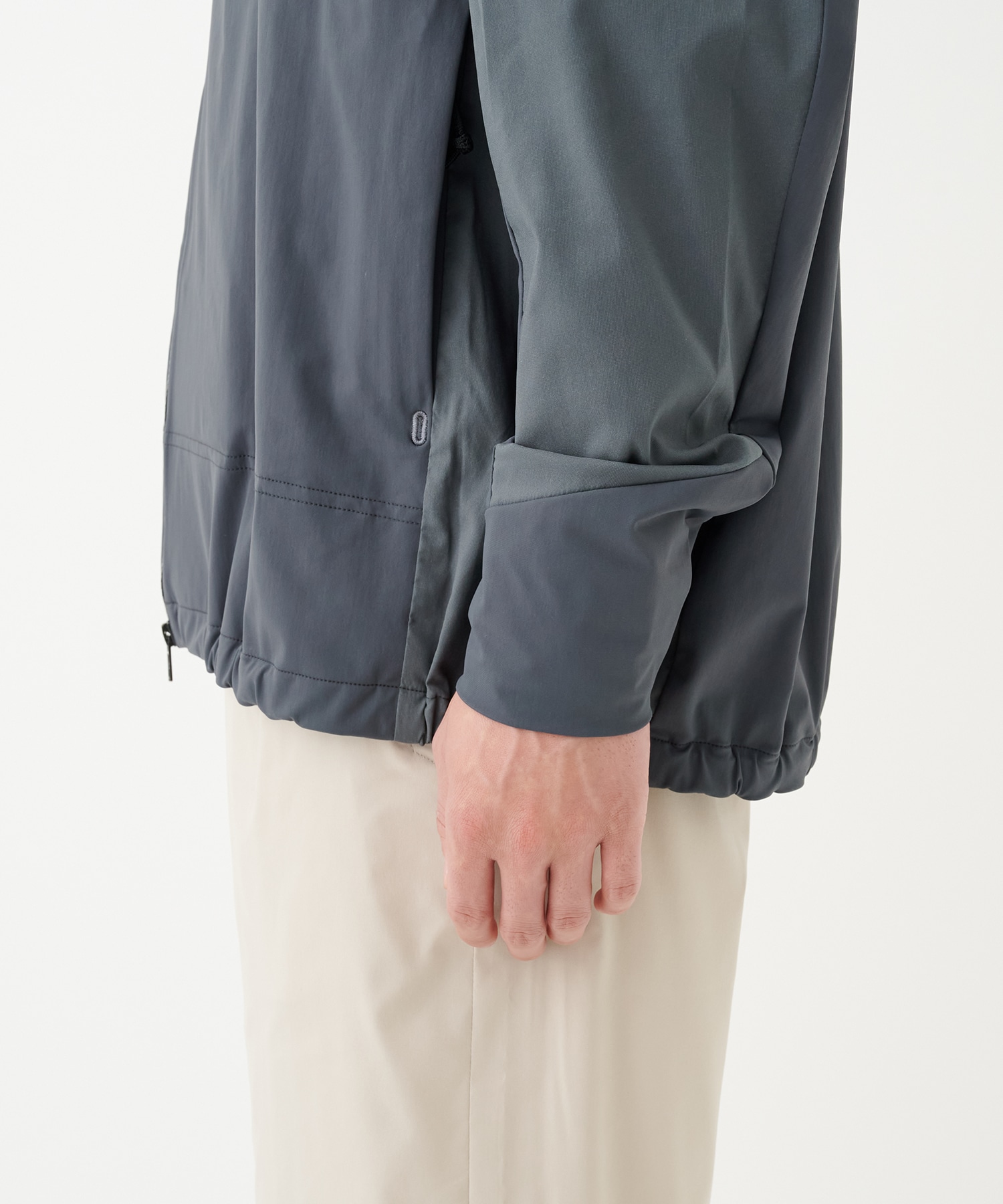 9251-BL05-012  STAND COLLAR BLOUSON N.HOOLYWOOD