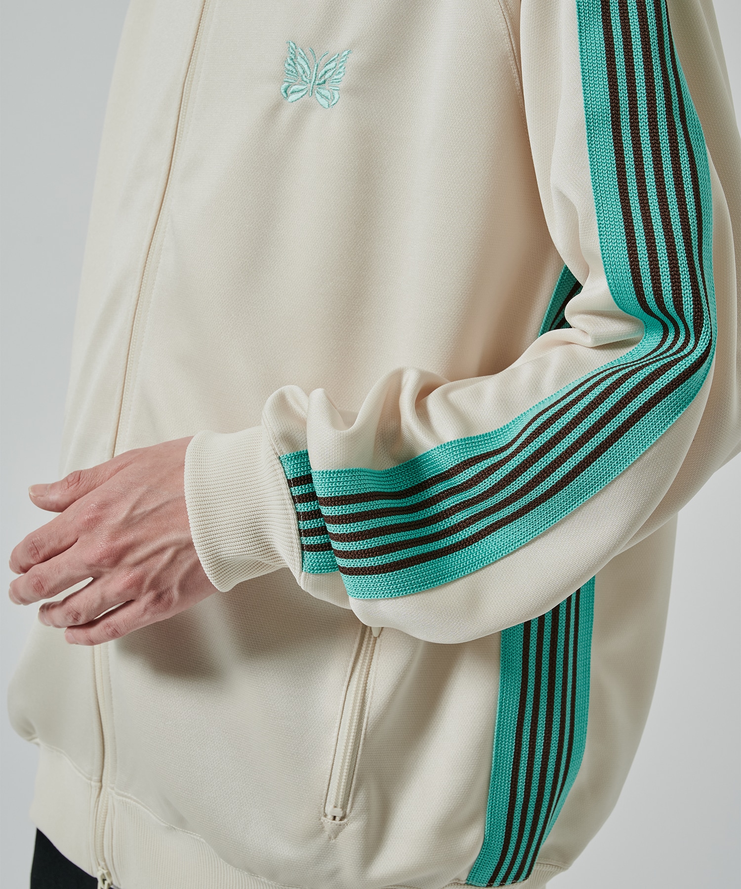 〈別注〉Track Jacket - Poly Smooth NEEDLES