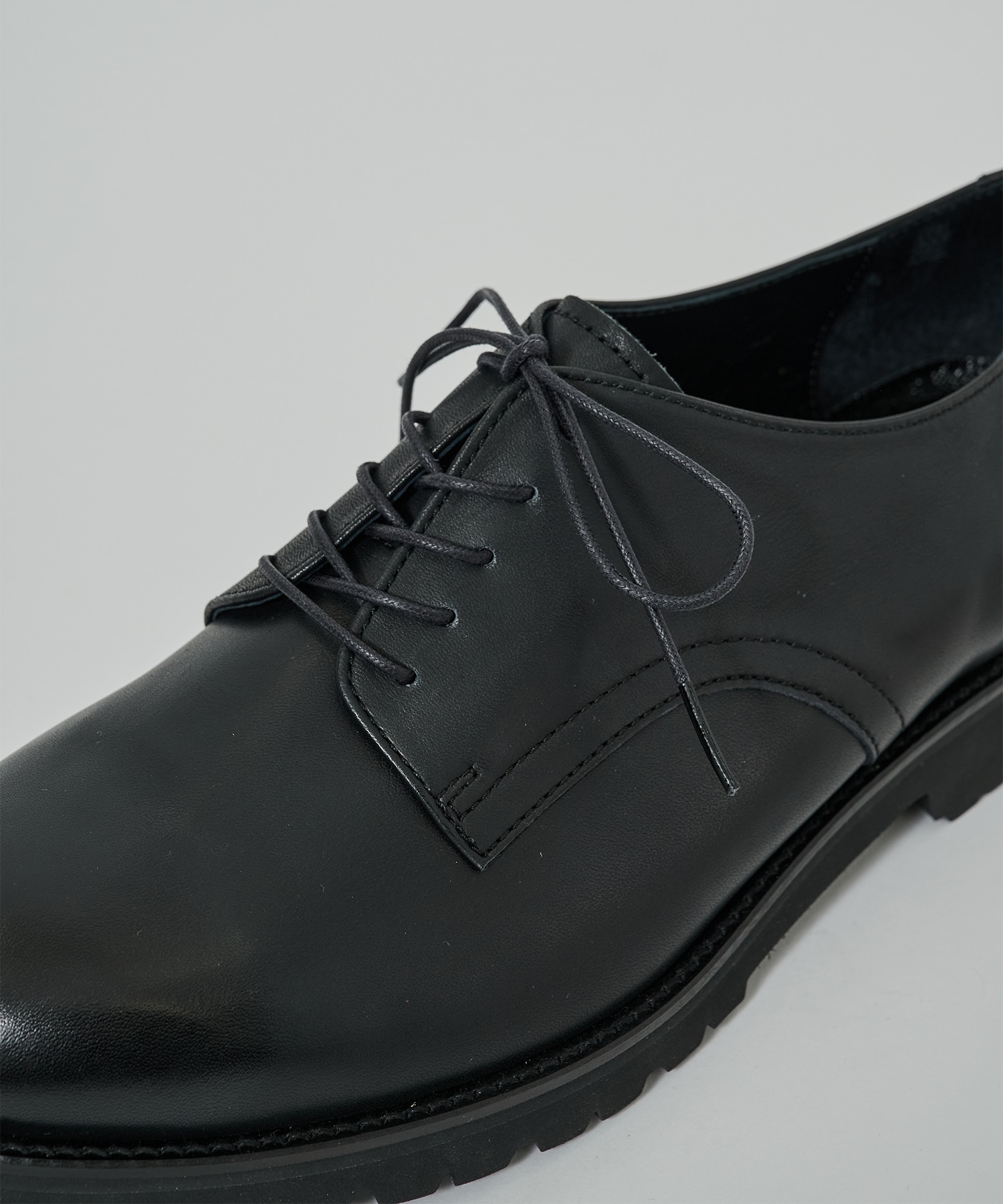 DERBY PLAIN TOE SHOES PADRONE