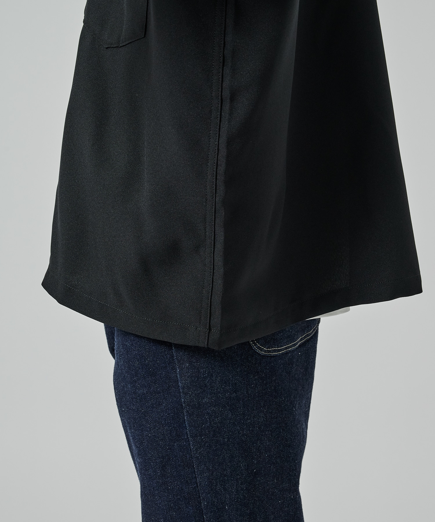 〈別注〉 BDU S/S Shirts- BLACK NEEDLES