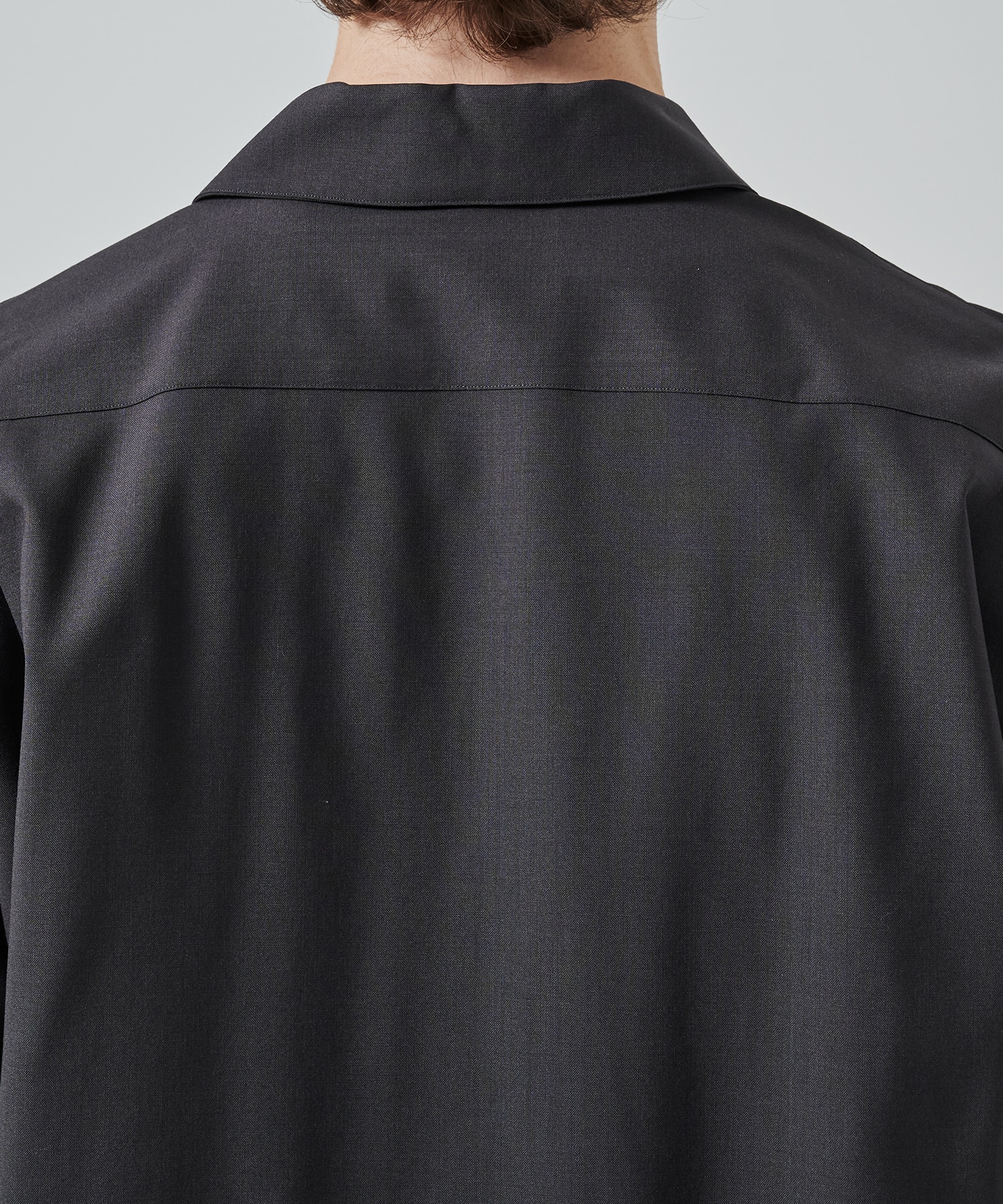 ITALIAN OPEN COLLAR S/S SHIRT MARKAWARE/marka