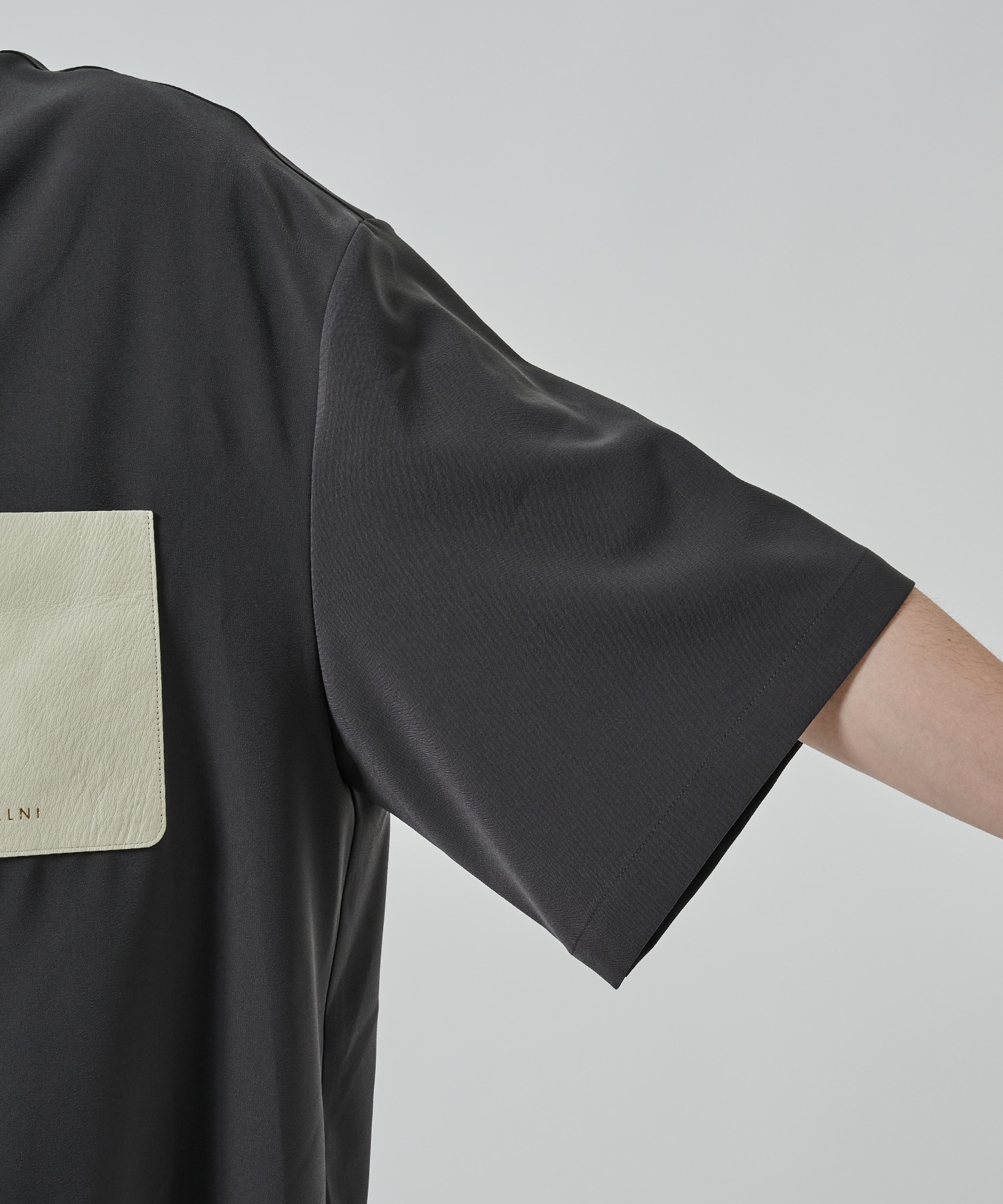 〈別注〉Sugoku Suzushii Leather Pocket S/S Shirts CULLNI