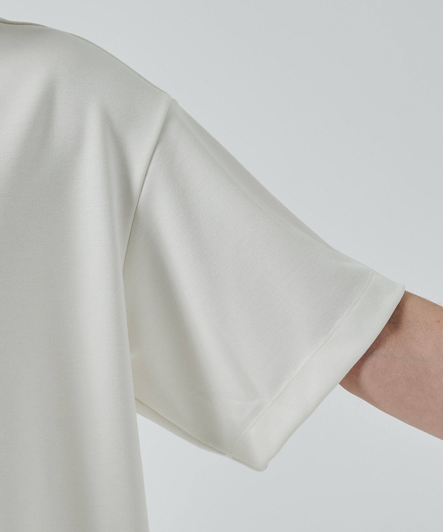CULLNI Logo Embroidery Ponte Rome Pullover CULLNI