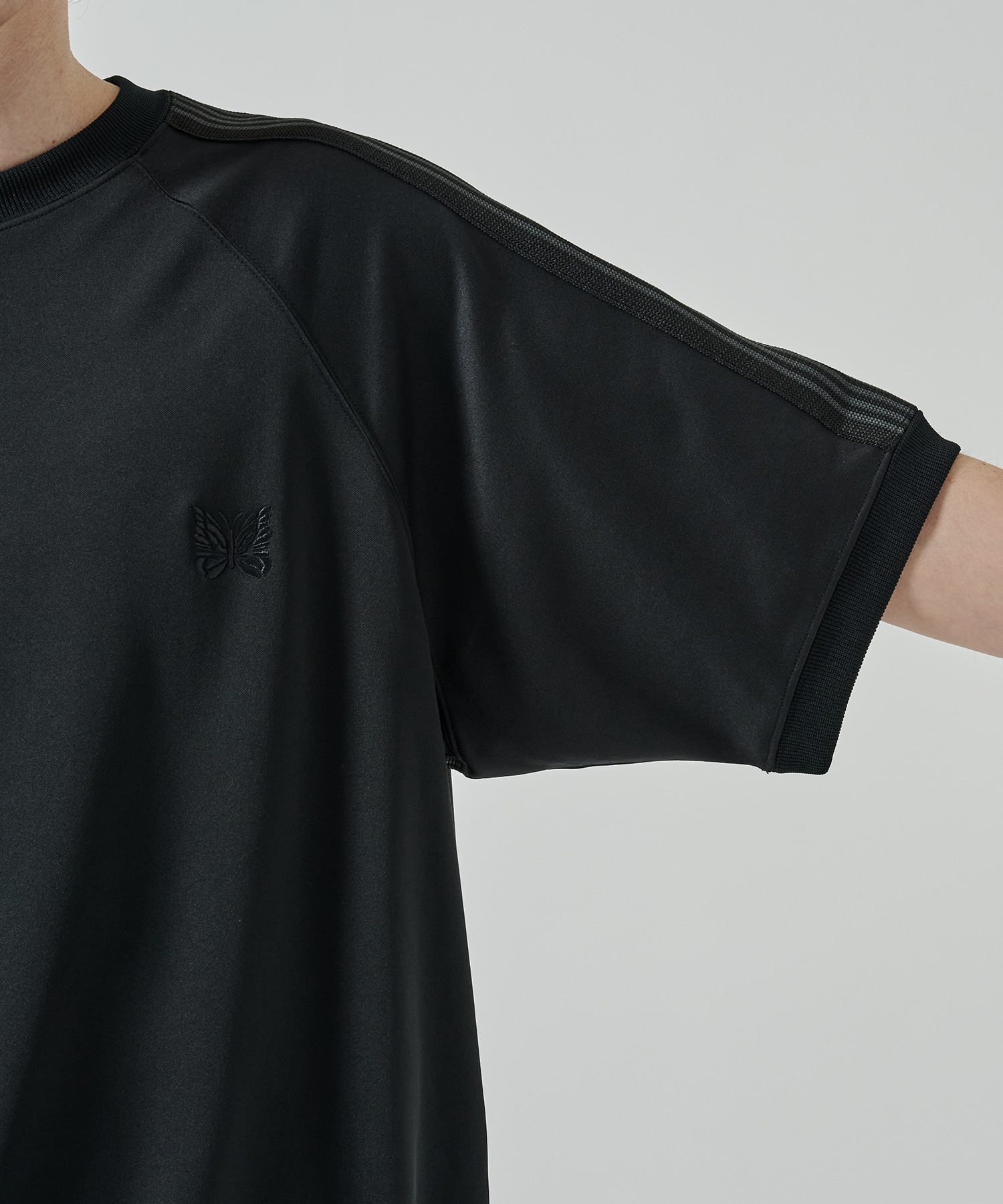 〈別注〉Track S/S C/N Shirt - COOL NEEDLES