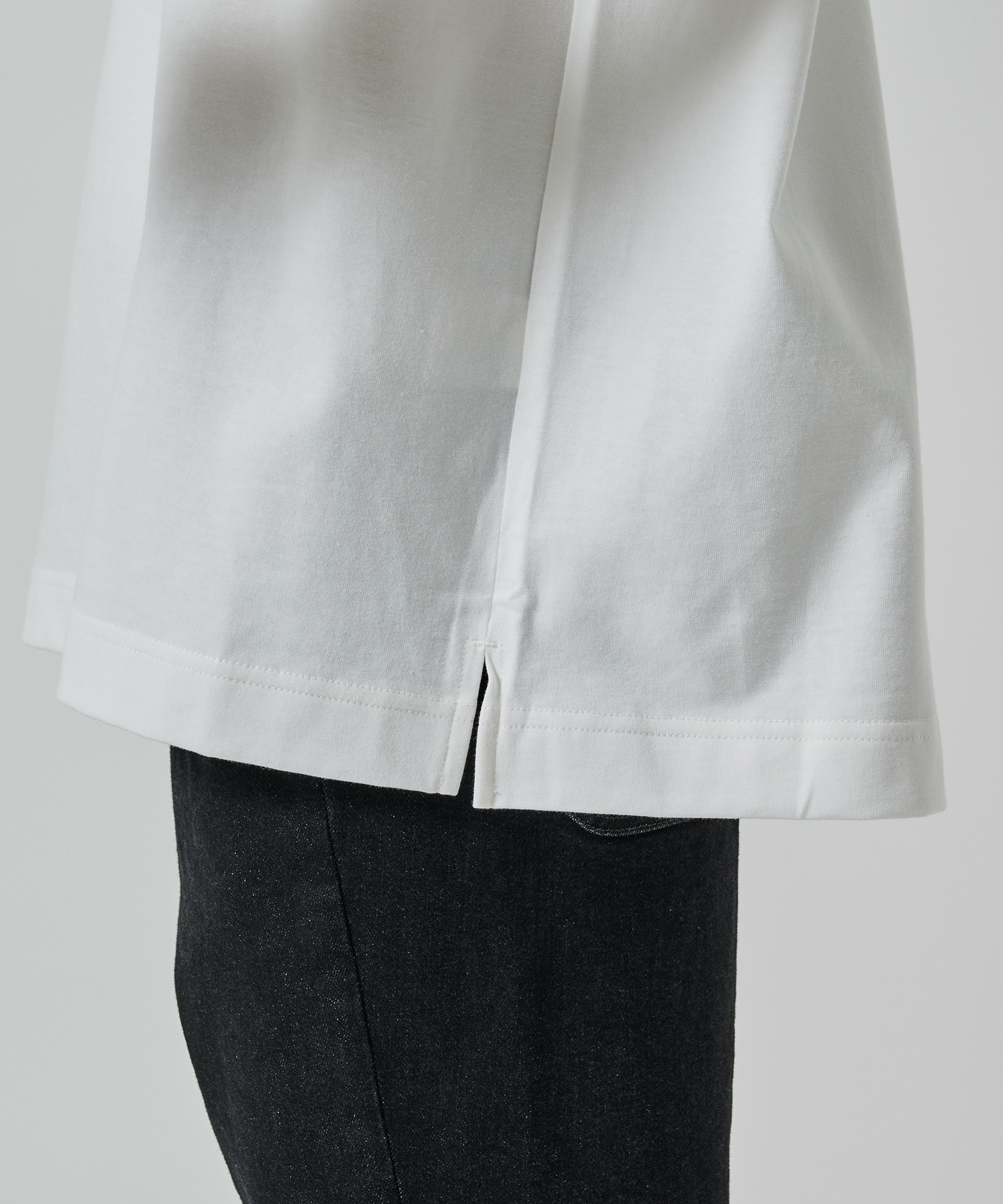 Cotton Jersey Embroidery Patch Pullover CULLNI