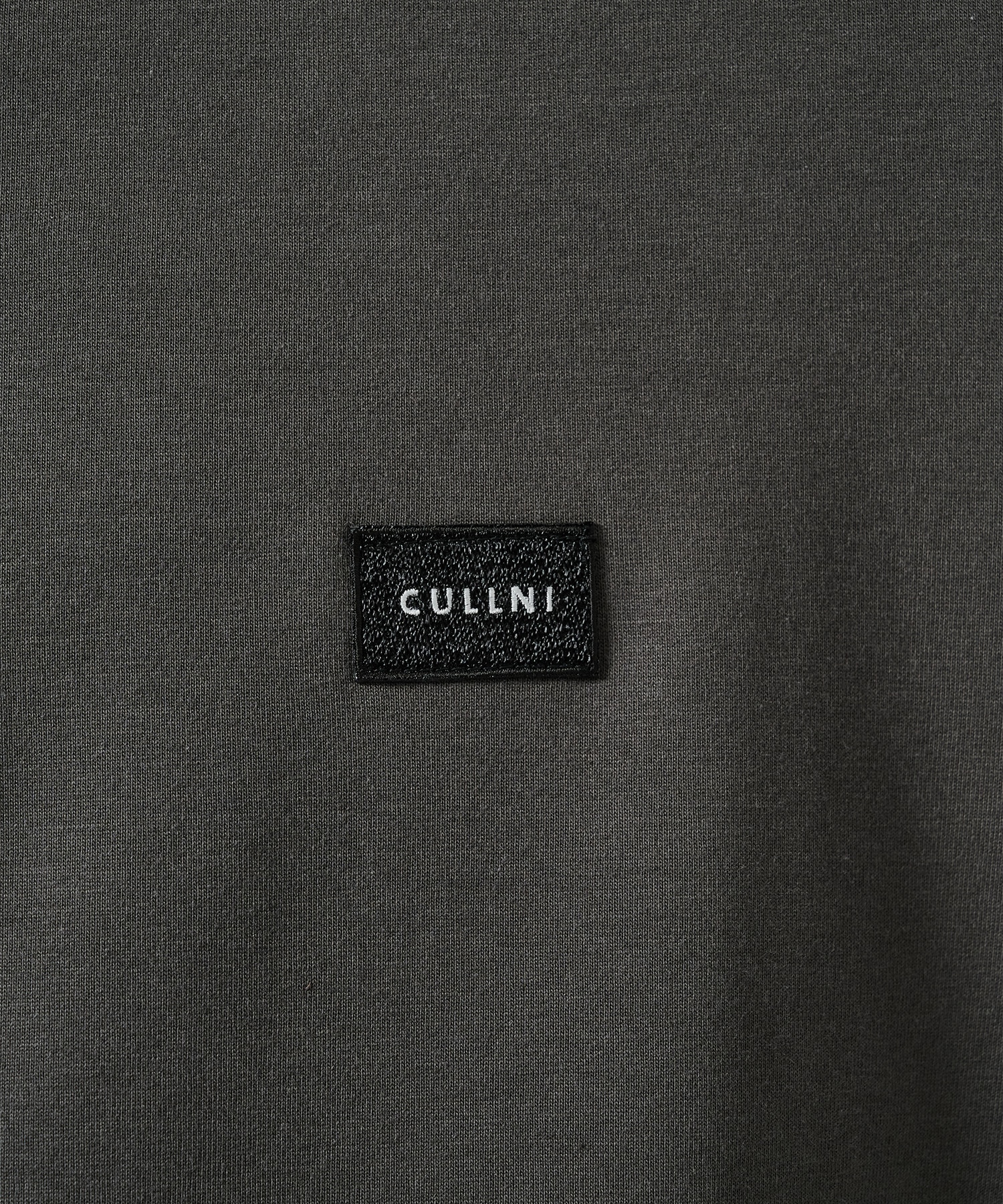 Cotton Jersey Embroidery Patch Pullover CULLNI