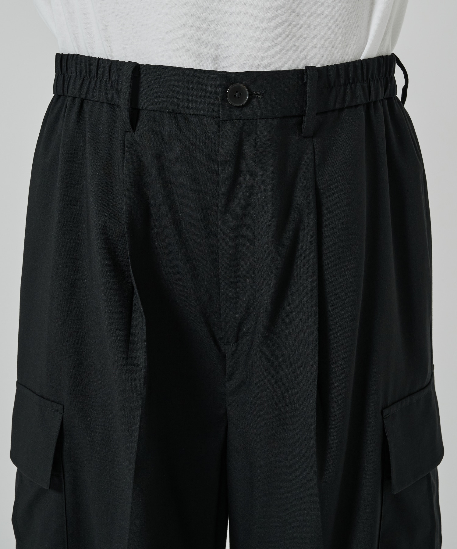 COOL WOOL CARGO PANTS STUDIOUS