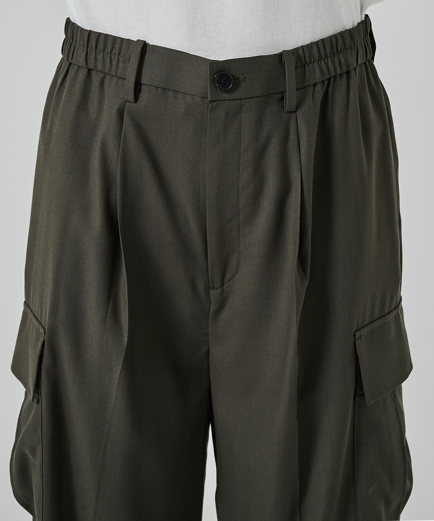 COOL WOOL CARGO PANTS STUDIOUS