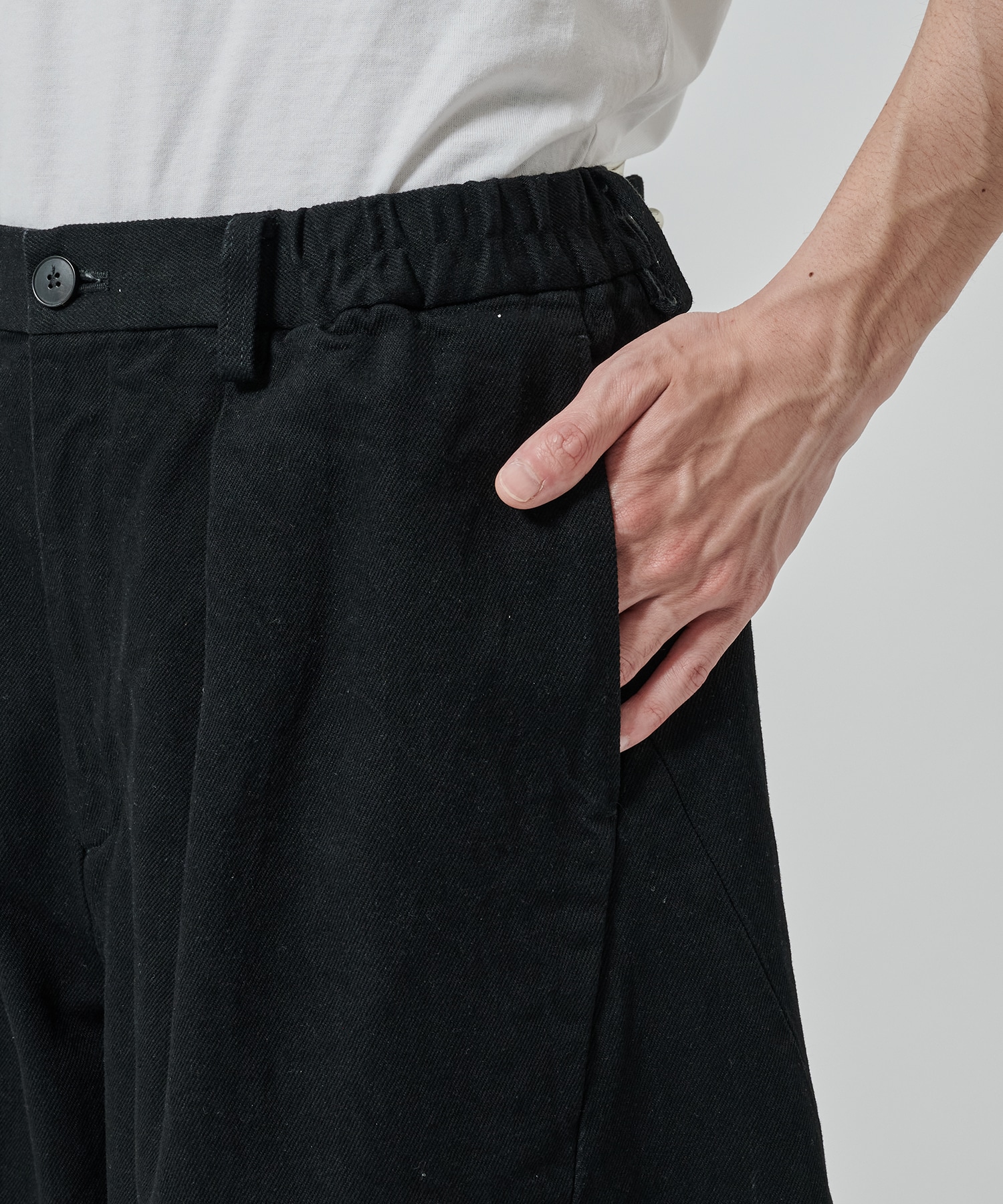 BALLOON WIDE DEINM PANTS STUDIOUS