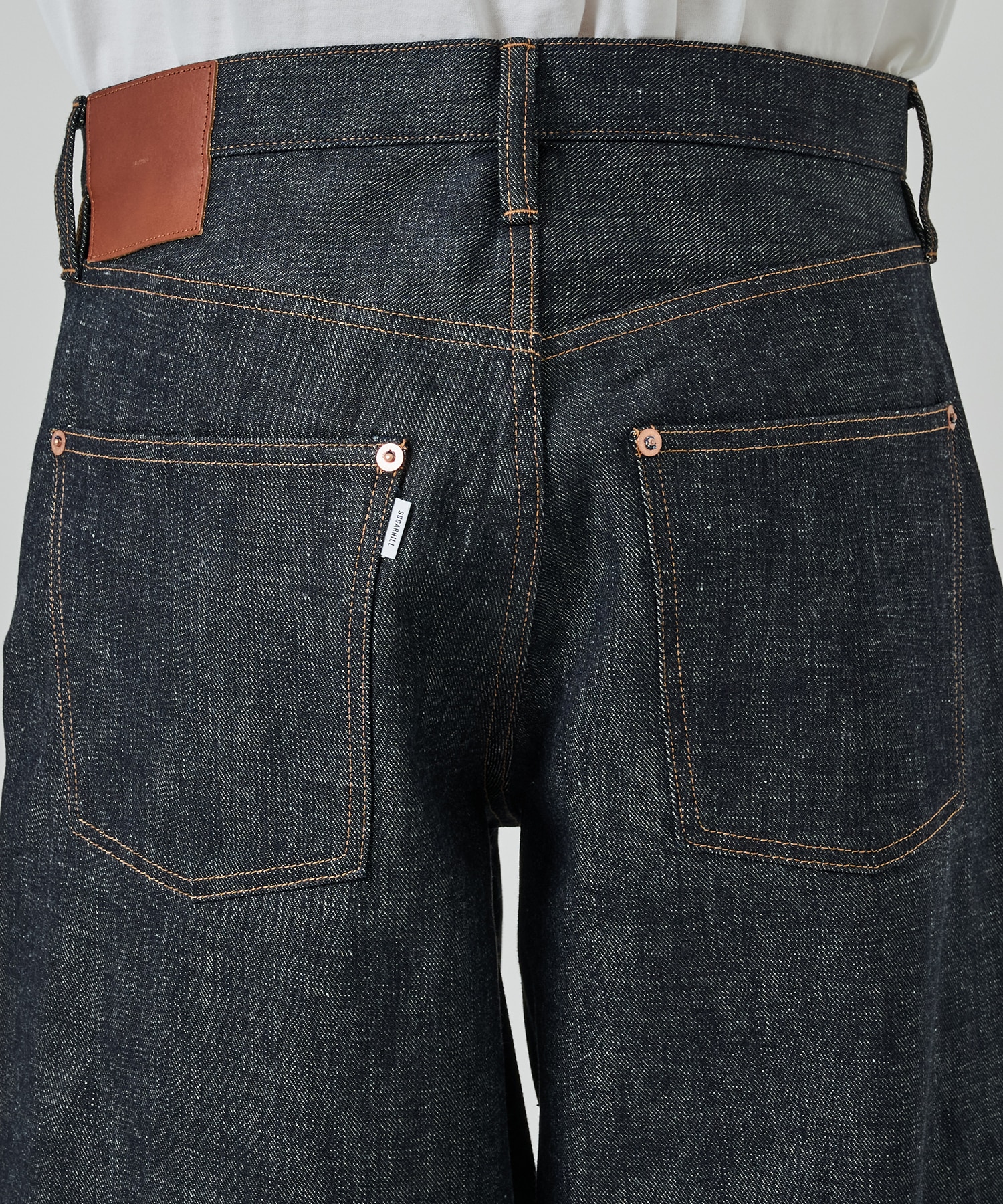 RIGID SAILOR DENIM PANTS SUGARHILL