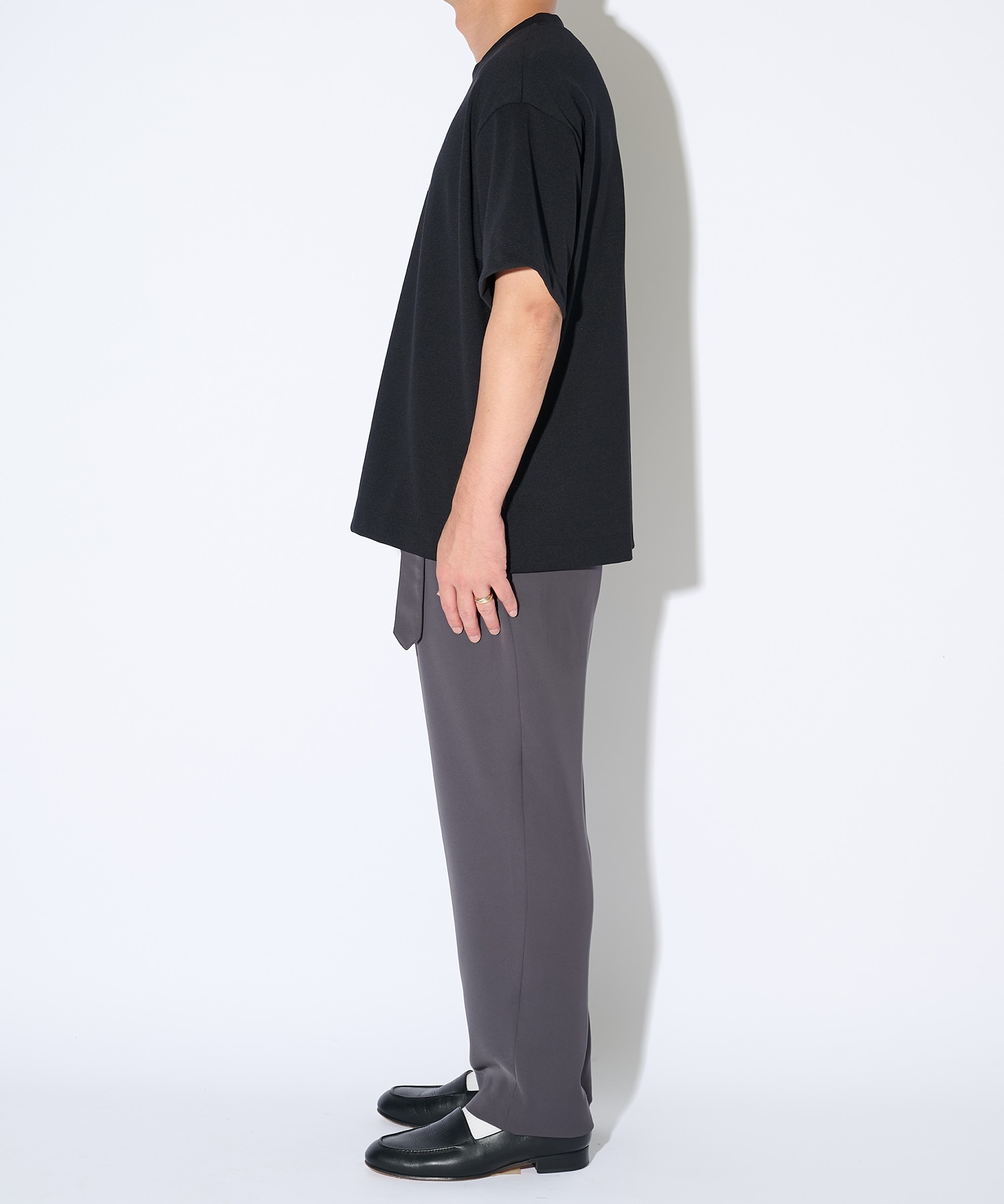 別注〉2Tuck Pants with Long Belt for STUDIOUS | CULLNI