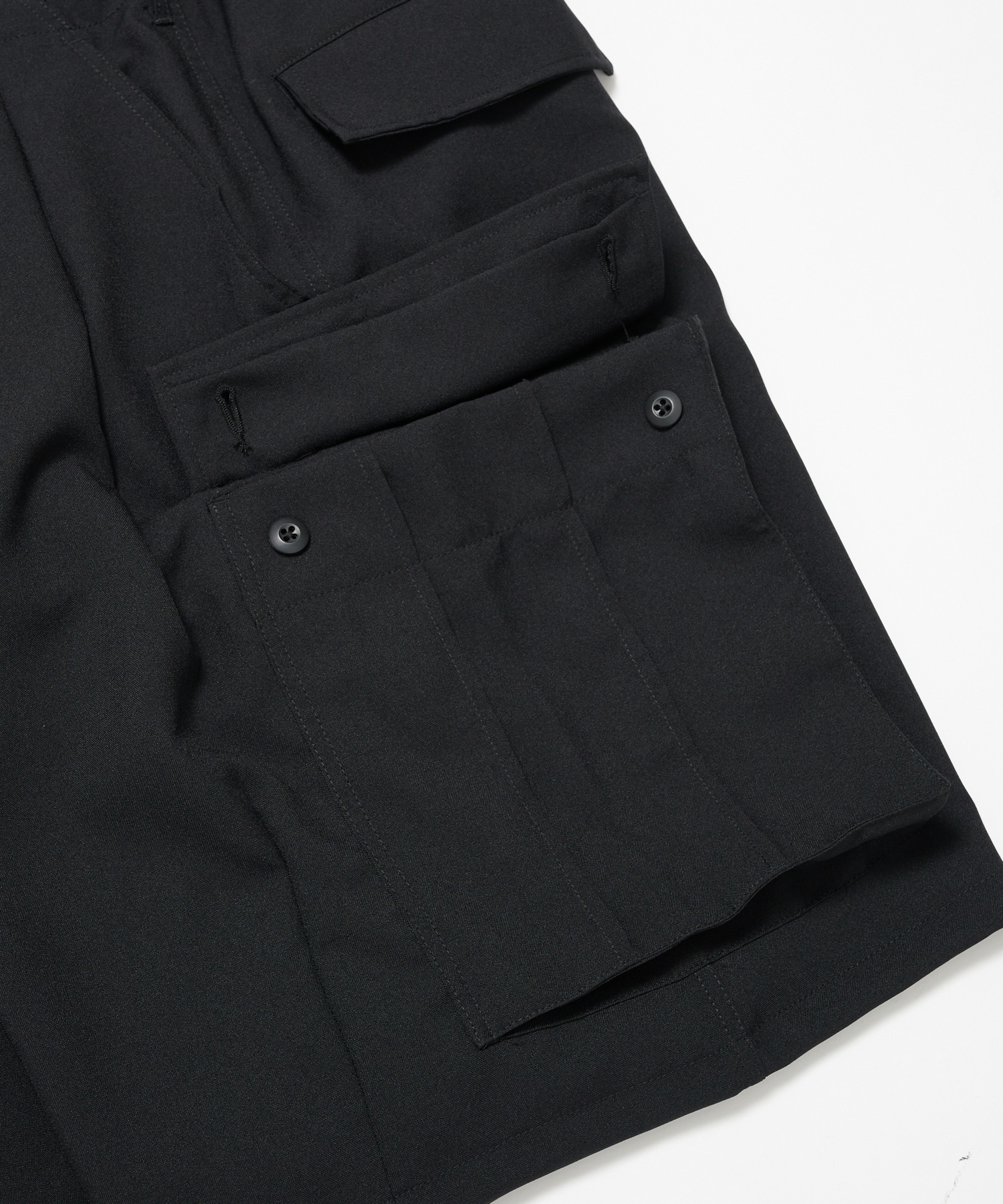 〈別注〉 BDU Shorts - BLACK NEEDLES