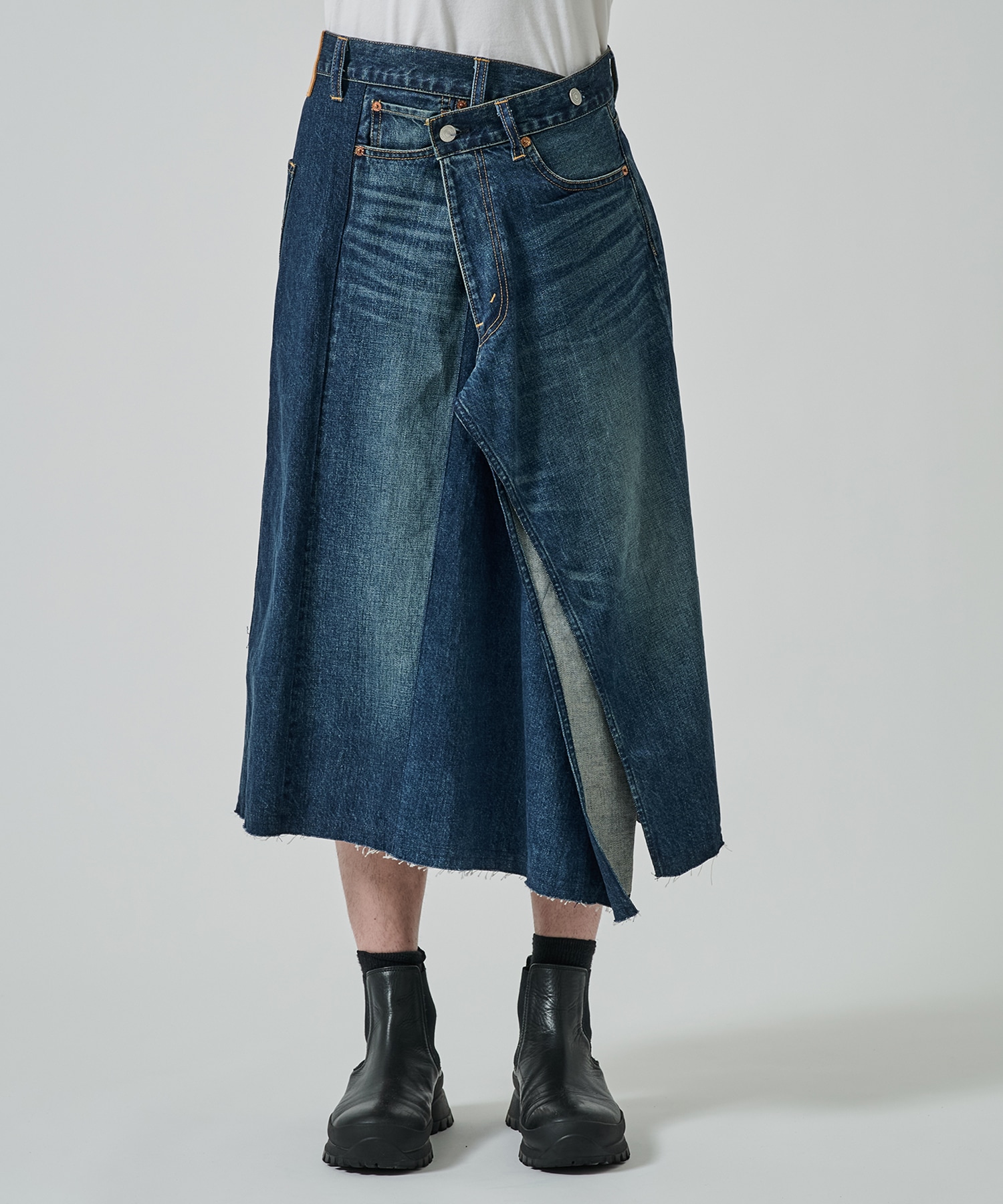 Levi’sWネーム 再構築デニムスカート JO―S201―051 JUNYA WATANABE MAN