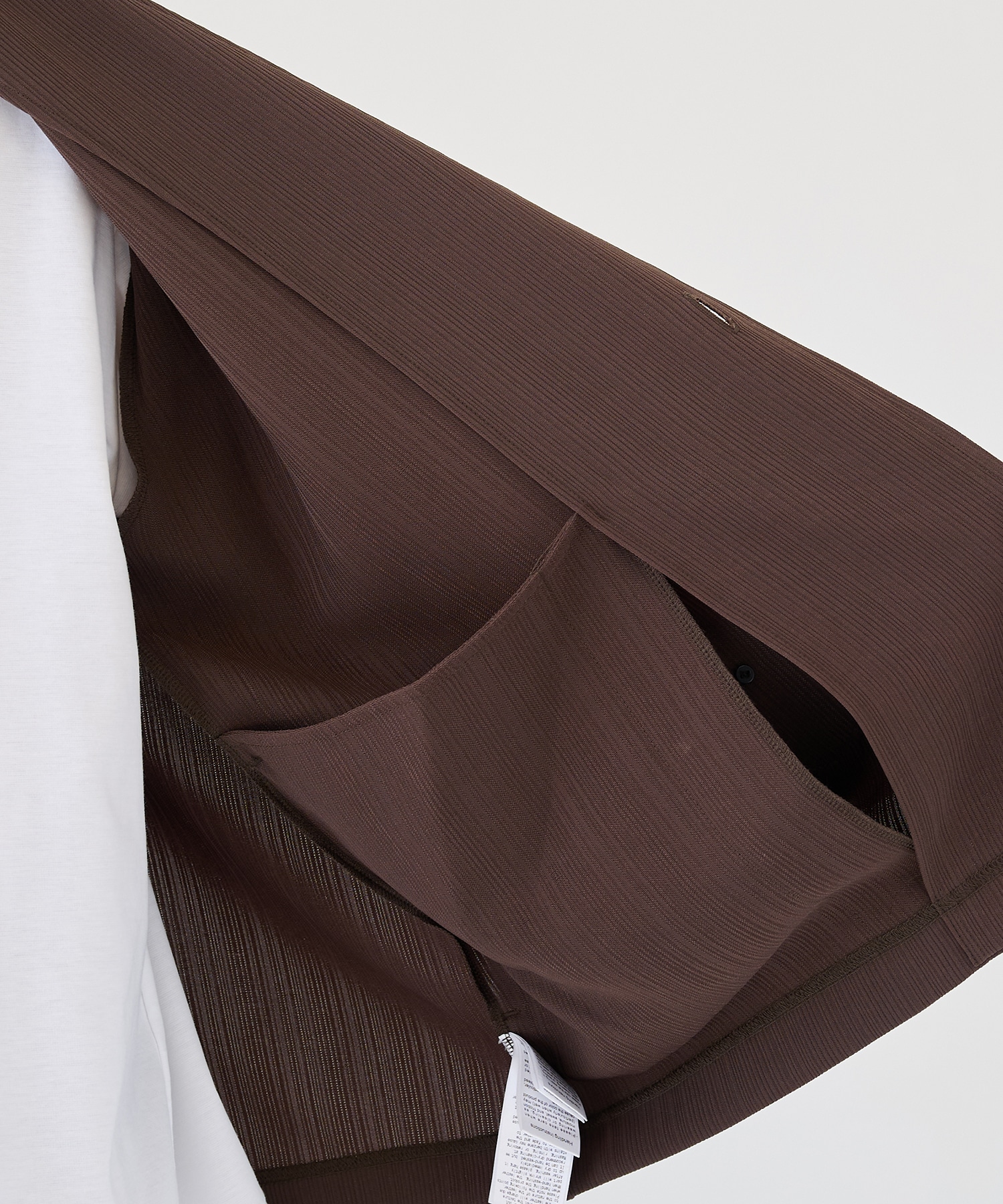 別注 Minimal Pocket PLEATS Cardigan CULLNI