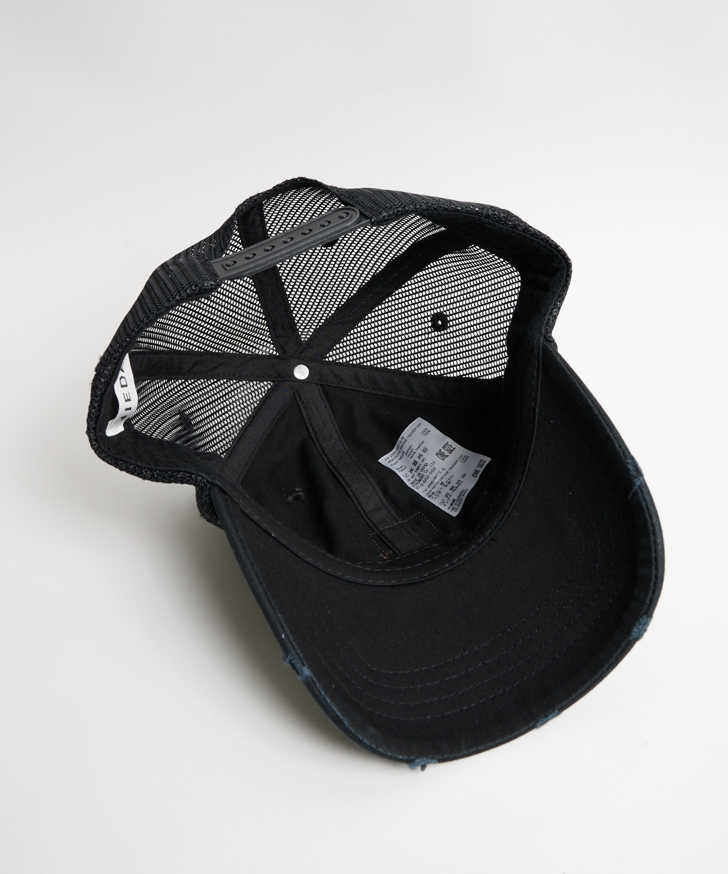JIEDA PATCH VINTAGE TRUCKER CAP JieDa