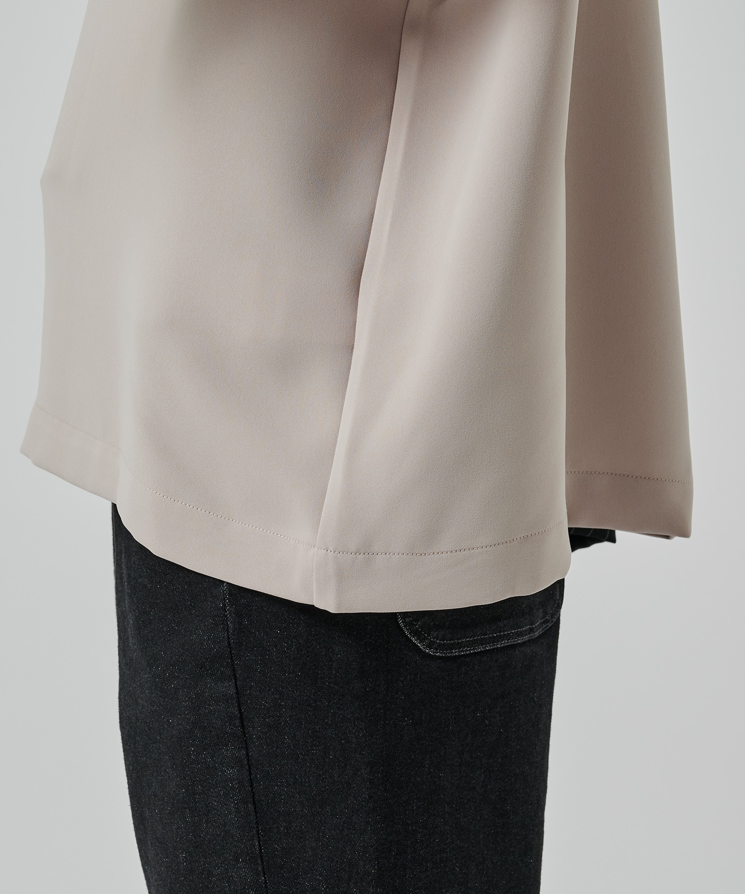 Double Satin Bi Color Pullover CULLNI