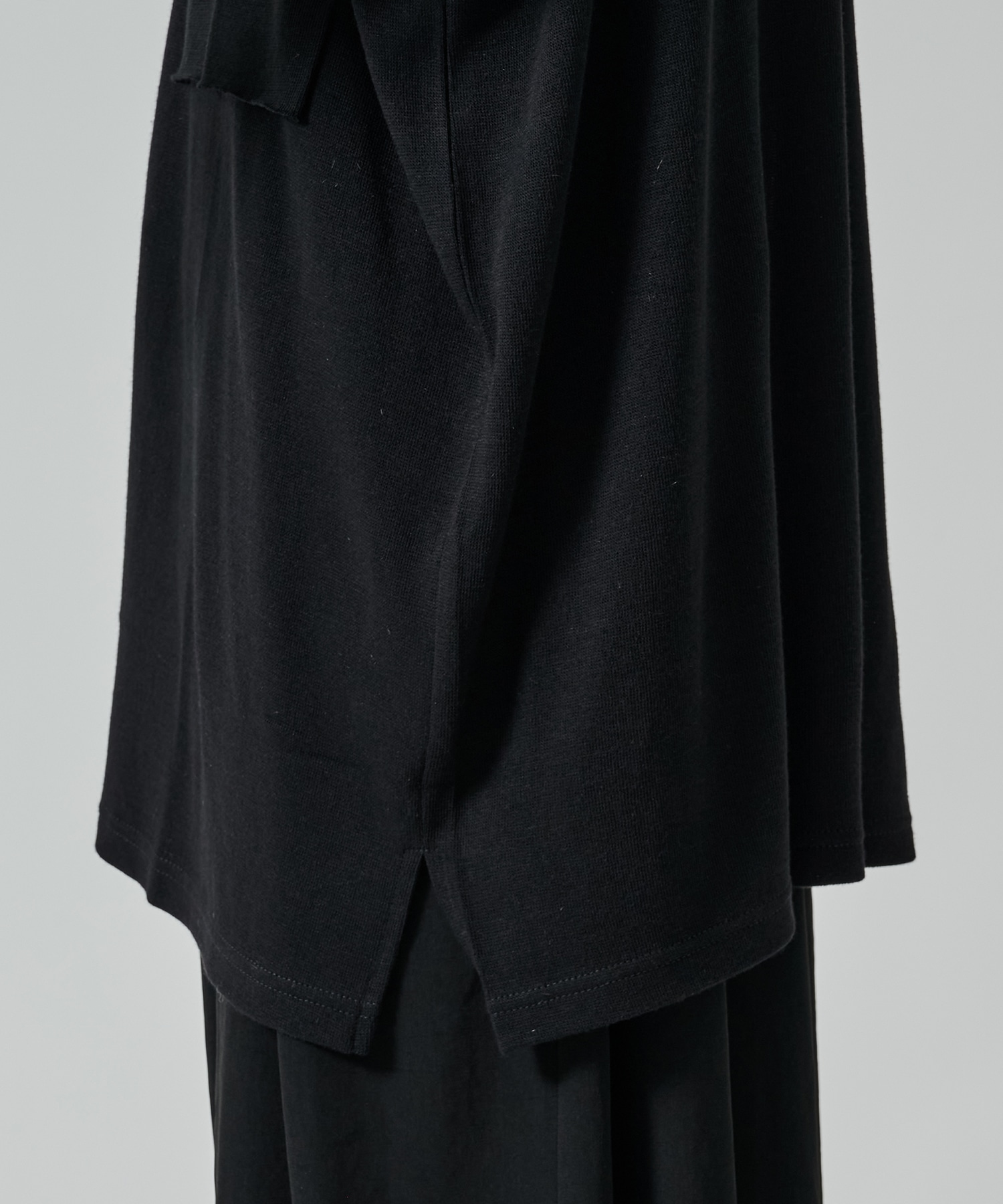 綿アンゴラ胸ポケットT Yohji Yamamoto