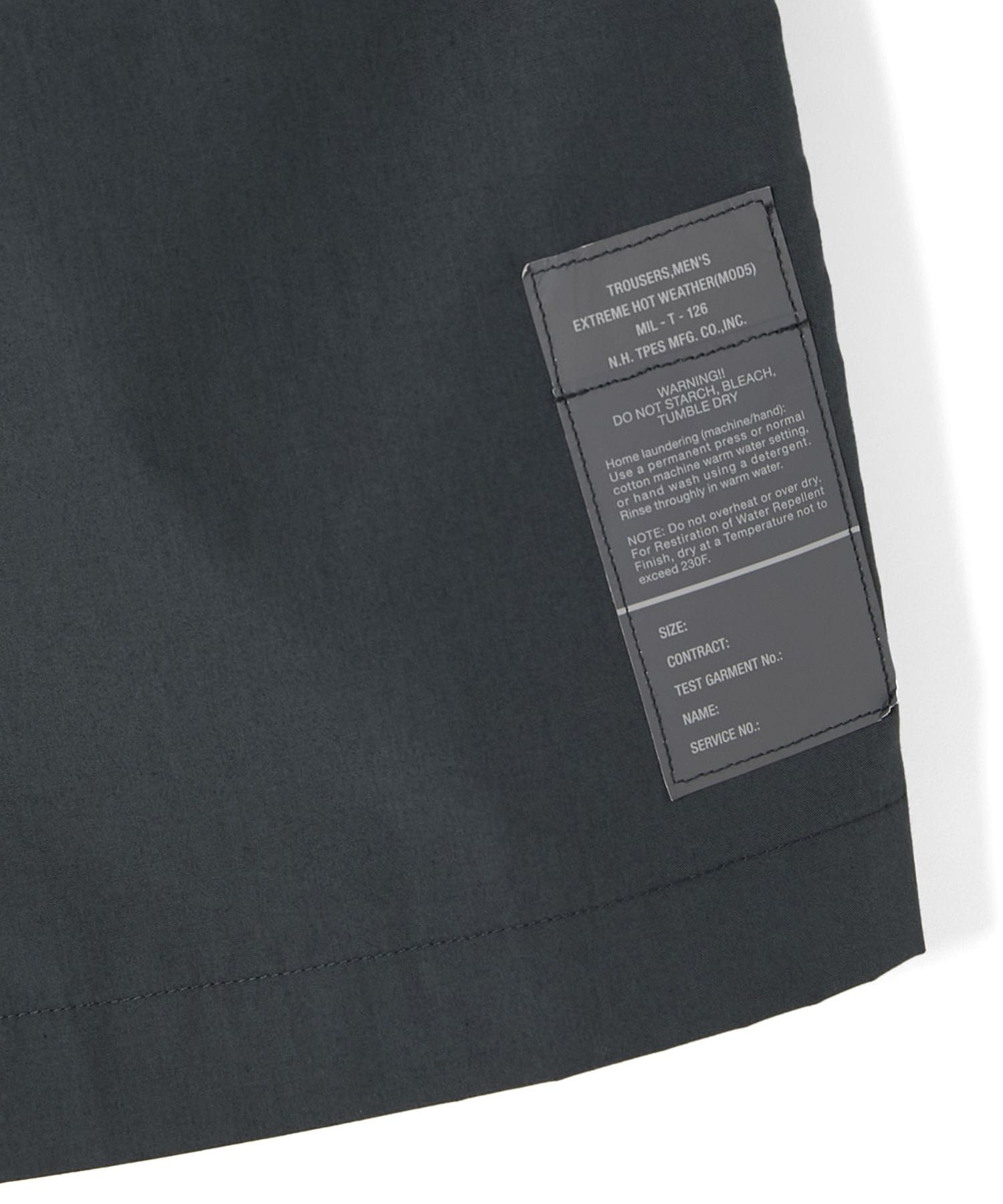 9251-CP50-005 TUCK HALF PANTS N.HOOLYWOOD