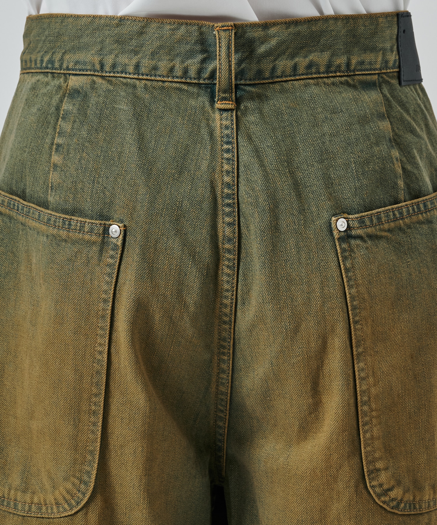 〈別注〉 DOUBLE KNEE DENIM SHORTS JieDa