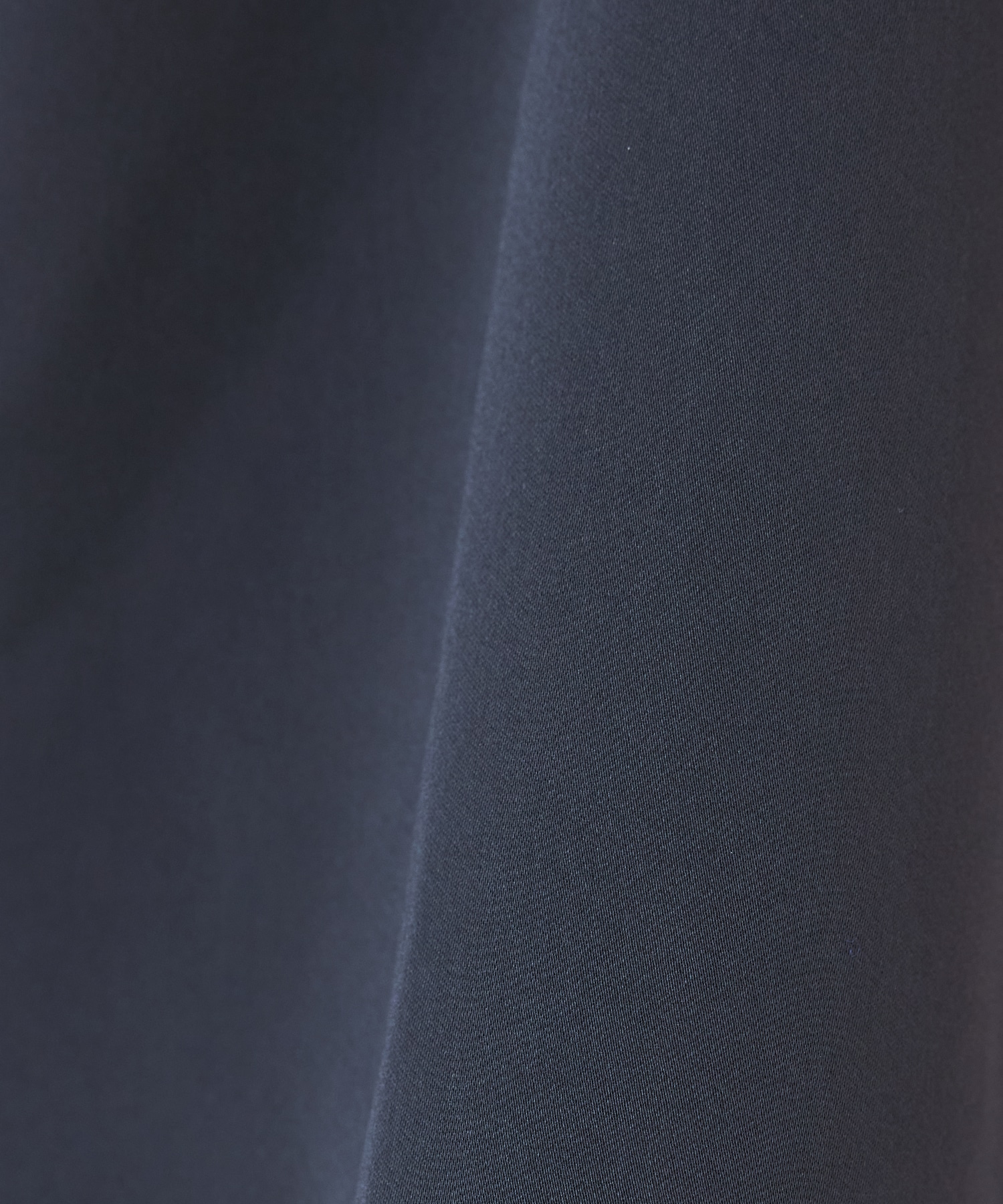 Stripe Collar Double Cloth Asymmetrical Layered Shirt CULLNI