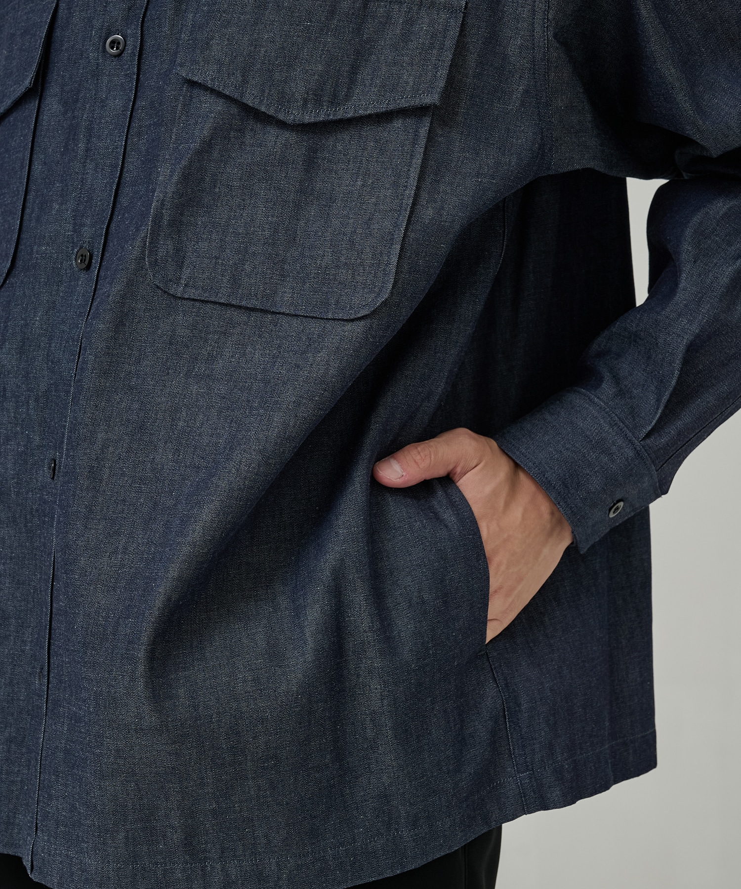 別注 DENIM L/S SHIRTS N.HOOLYWOOD