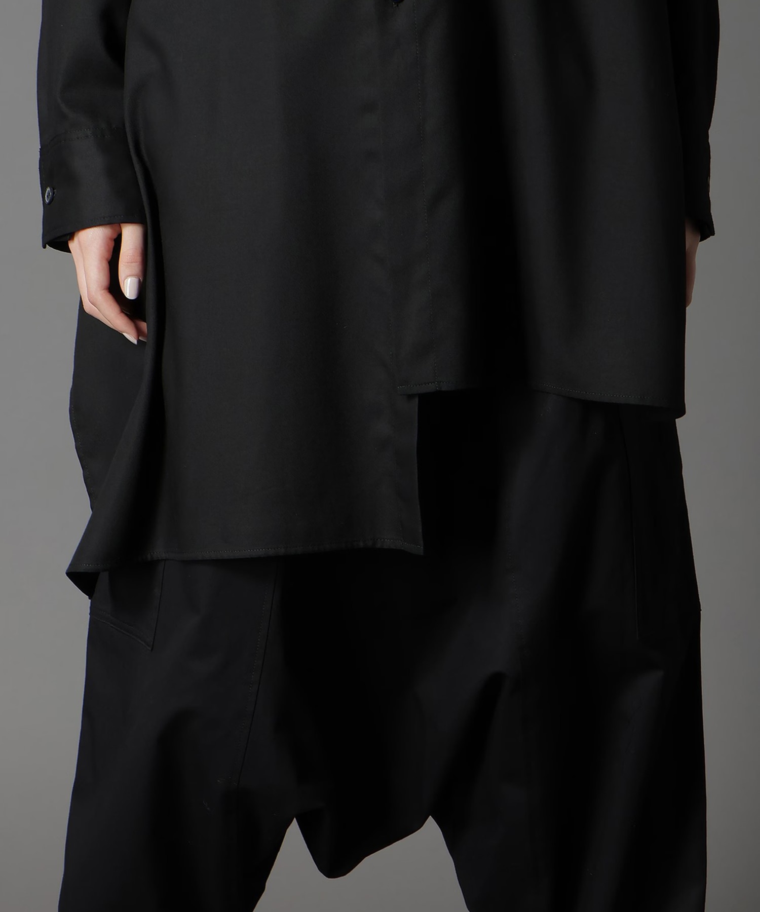 TR VIYELLA ASYMMETERY SHIRT GroundY